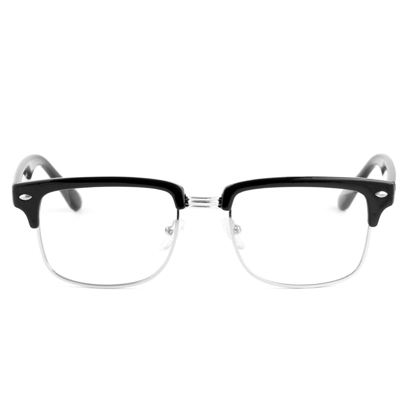 Hopea & Musta kirkkaat vintage lasit - 1