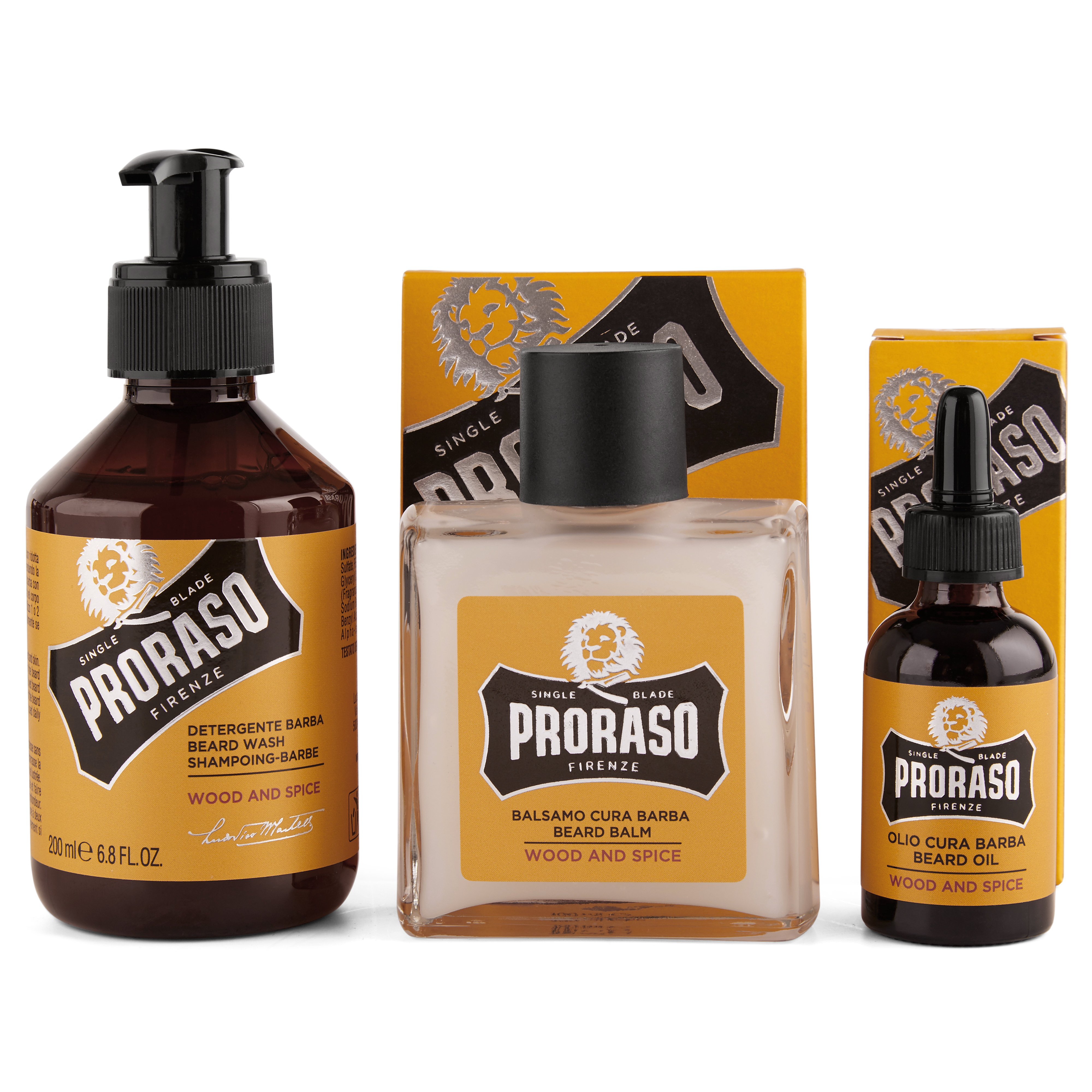 Proraso Wood & Spice Vintage Kit na ošetření vousů - 2