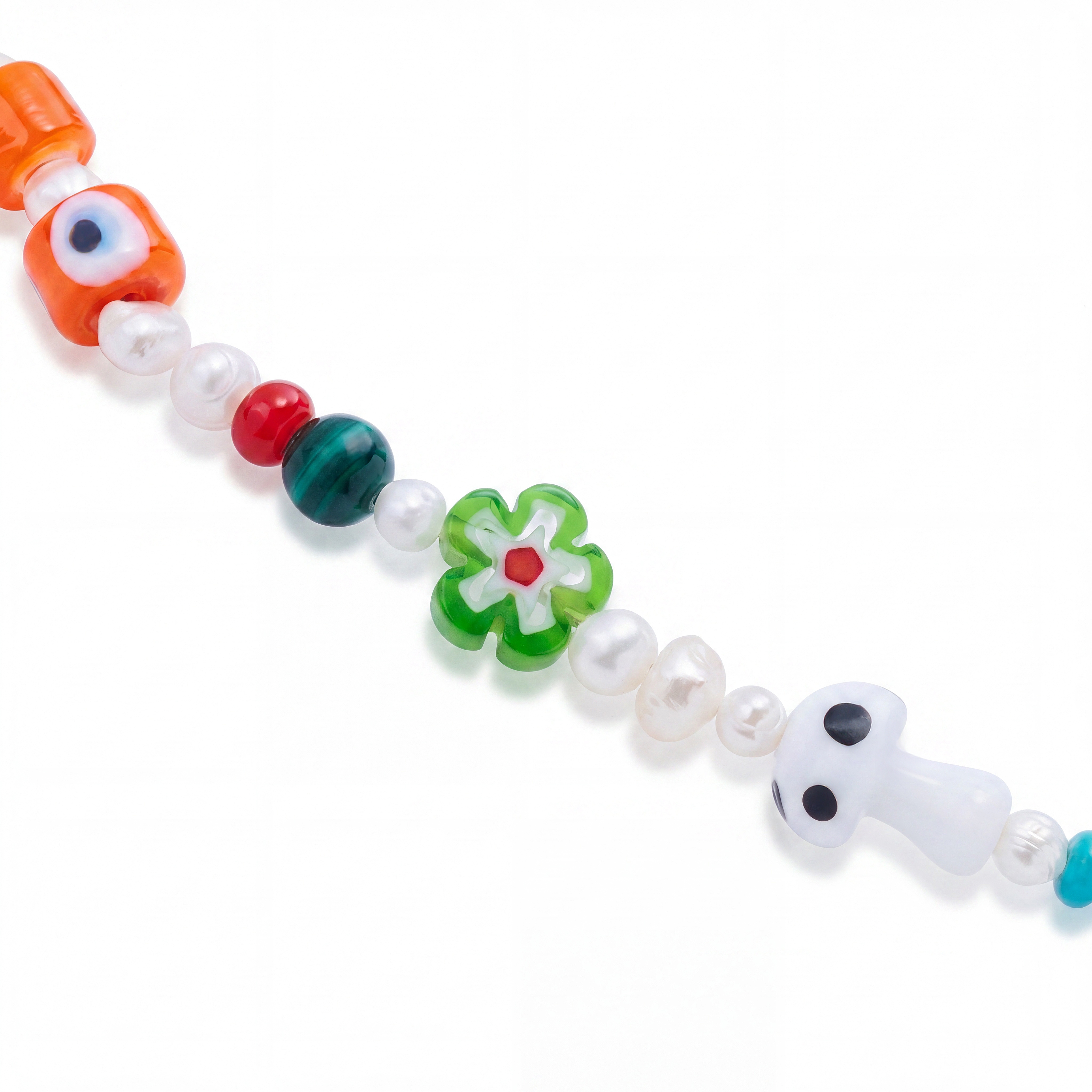 Pearlmania | Collier multicolore Crystal Bloom - 2