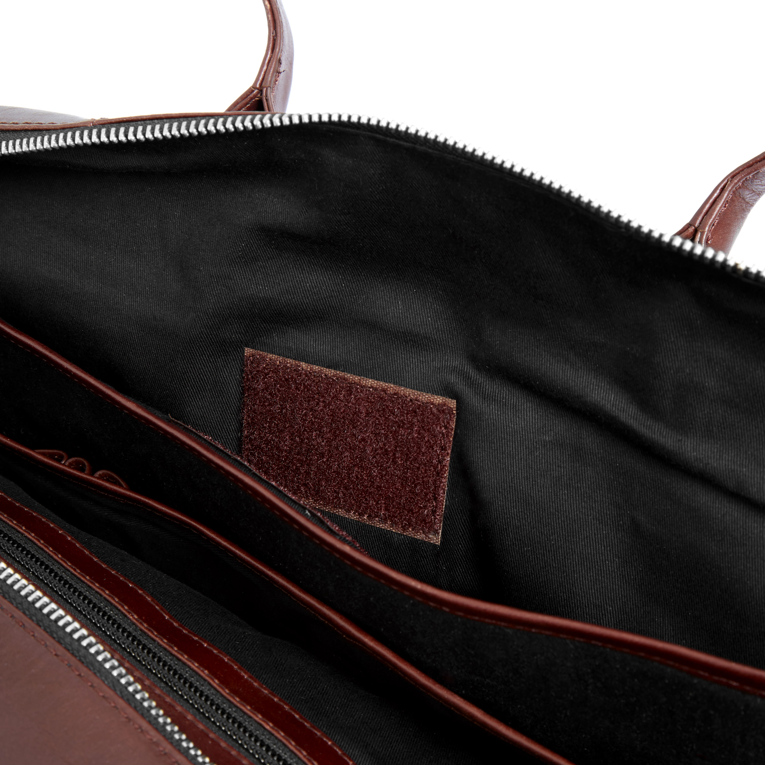 Suuri ruskea Jasper-olkalaukku - 16