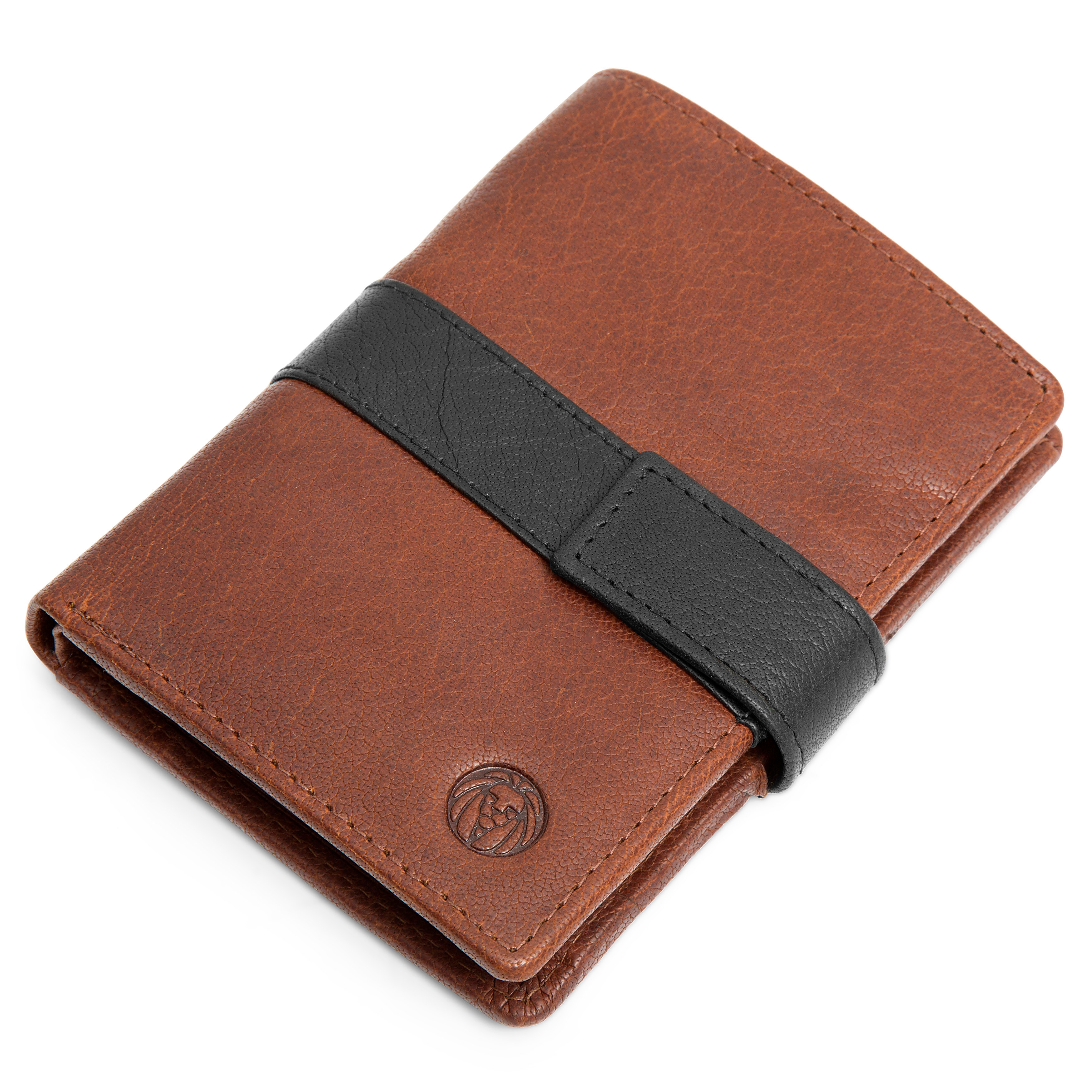 Montreal Executive Tankleurige & Zwarte RFID Leren Portemonnee - 4