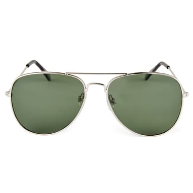 Occhiali da sole Warren argentati in stile Aviator Occhiali da sole Warren argentati in stile Aviator