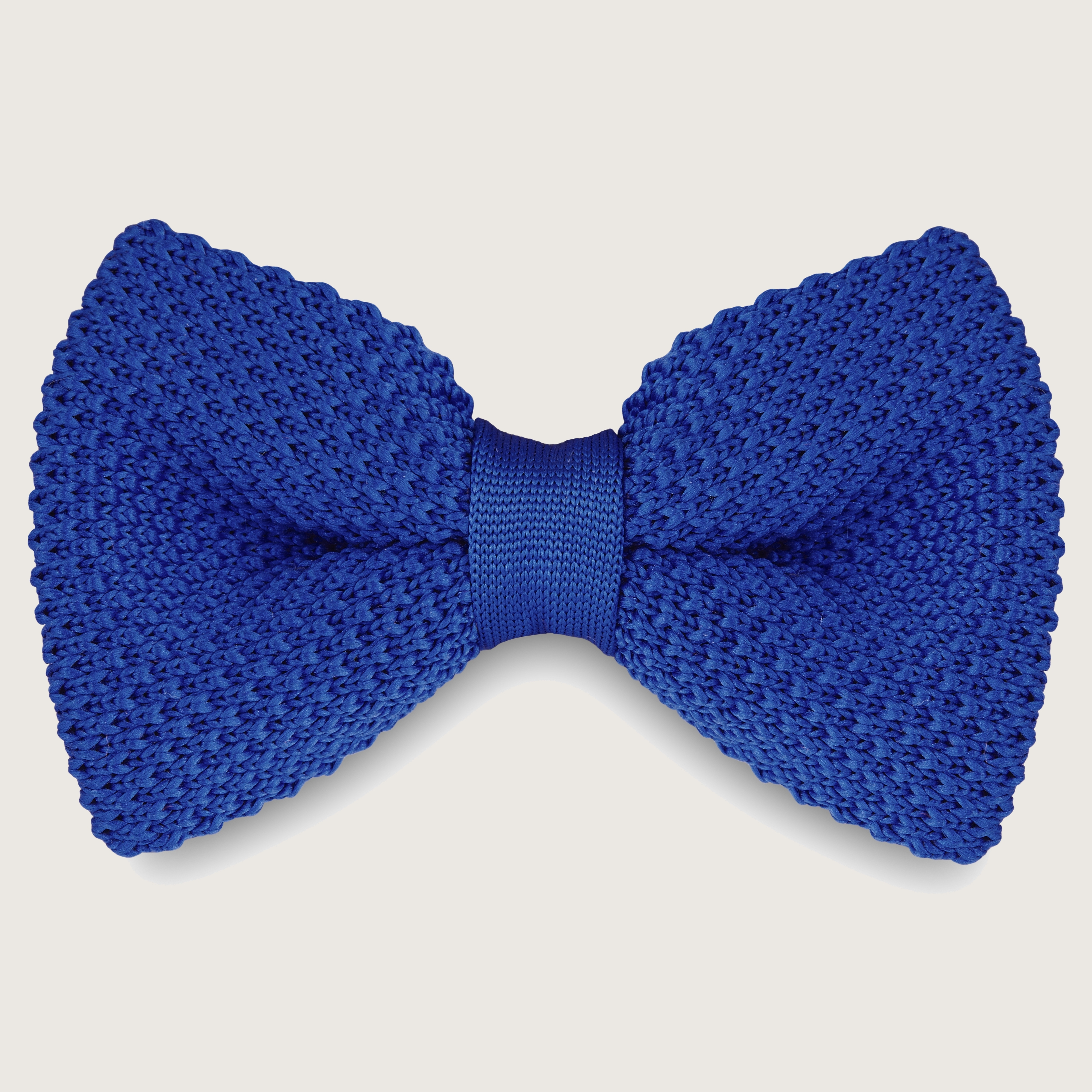 Pajarita de punto azul eléctrico ¡En stock! Tailor Toki