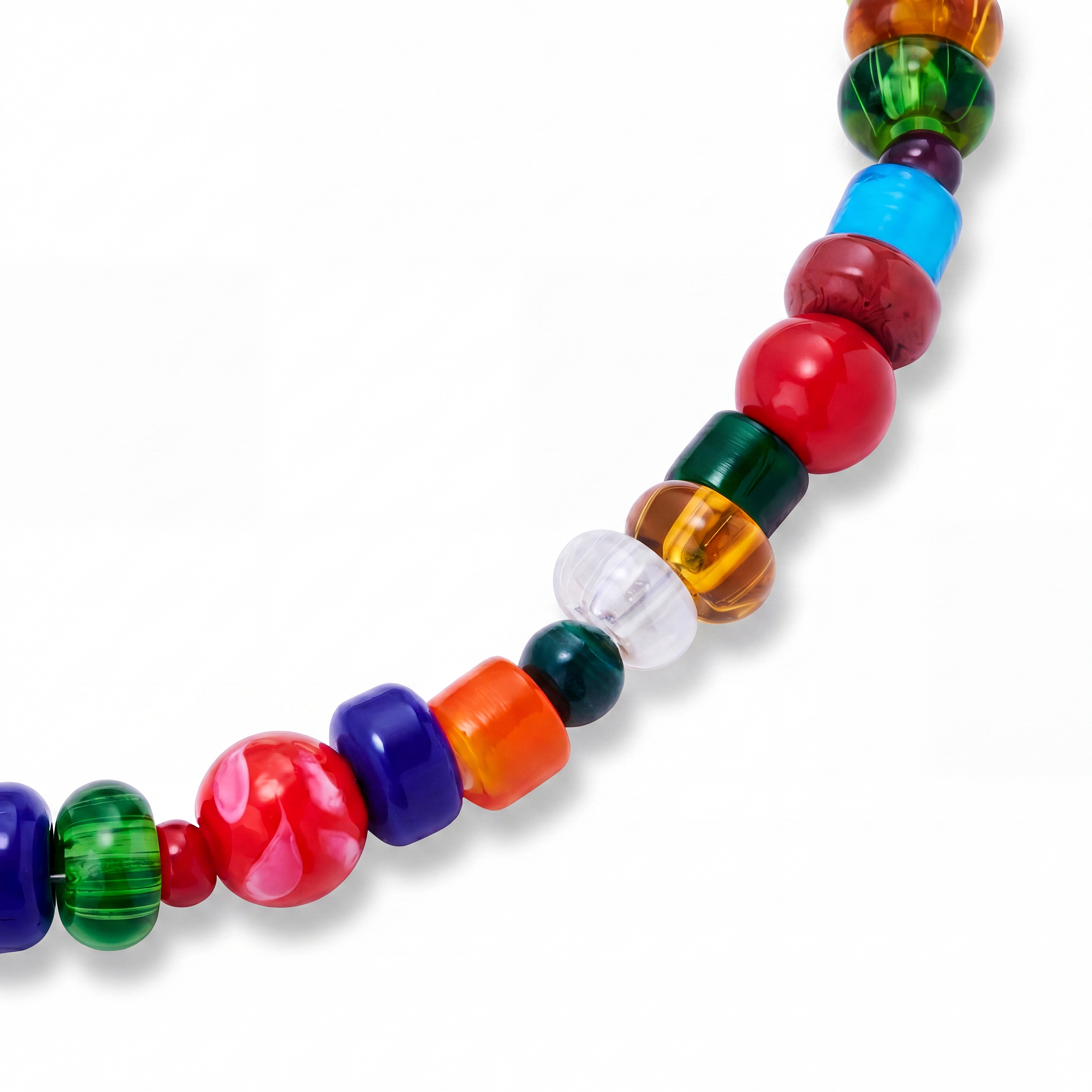 Pearlmania | Collier multicolore Evil Eye - 2
