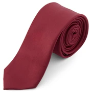 Bordó színű egyszerű nyakkendő - 6 cm Bordó színű egyszerű nyakkendő - 6 cm
