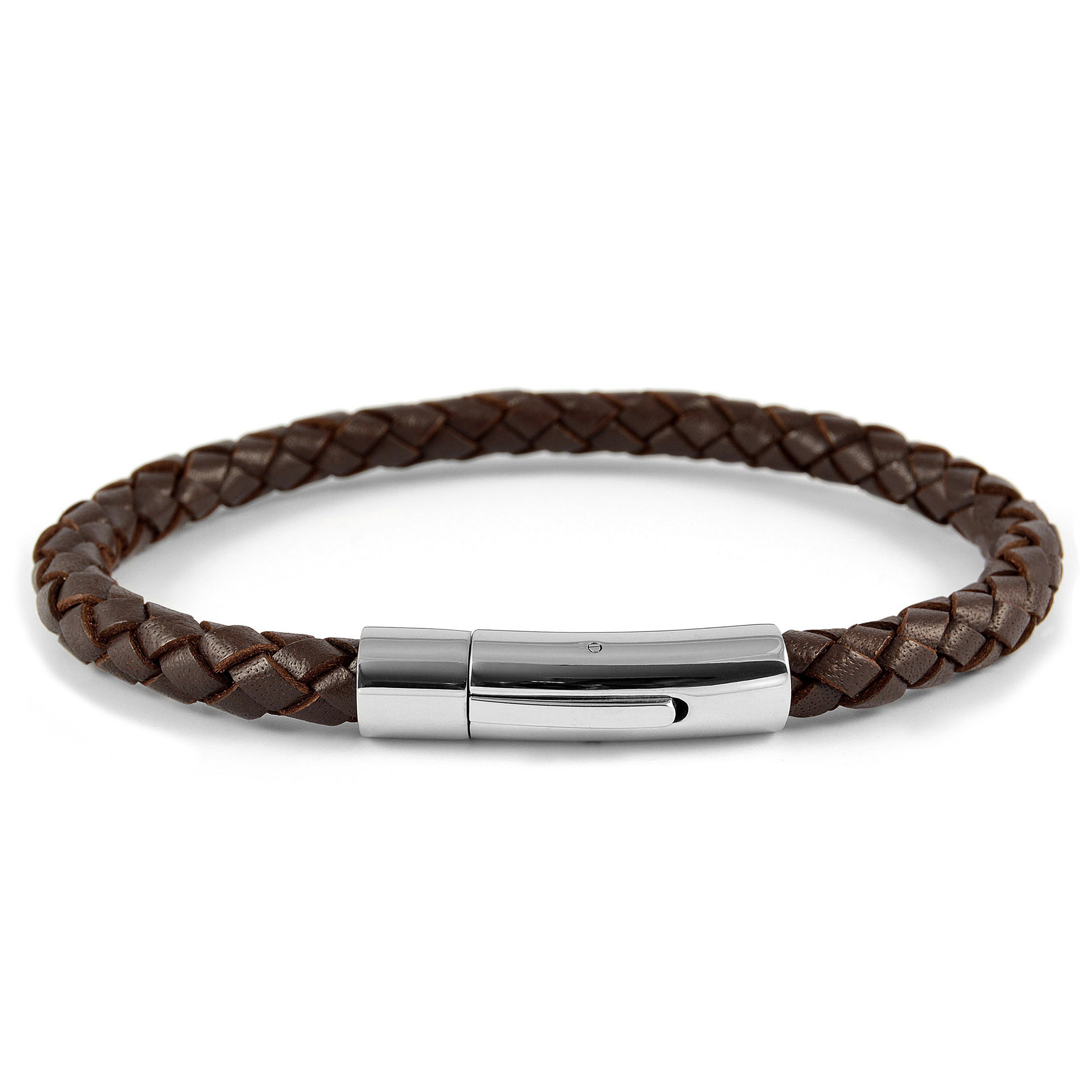 Dark Brown 6mm Bolo Leather Bracelet | In stock! | Fort Tempus