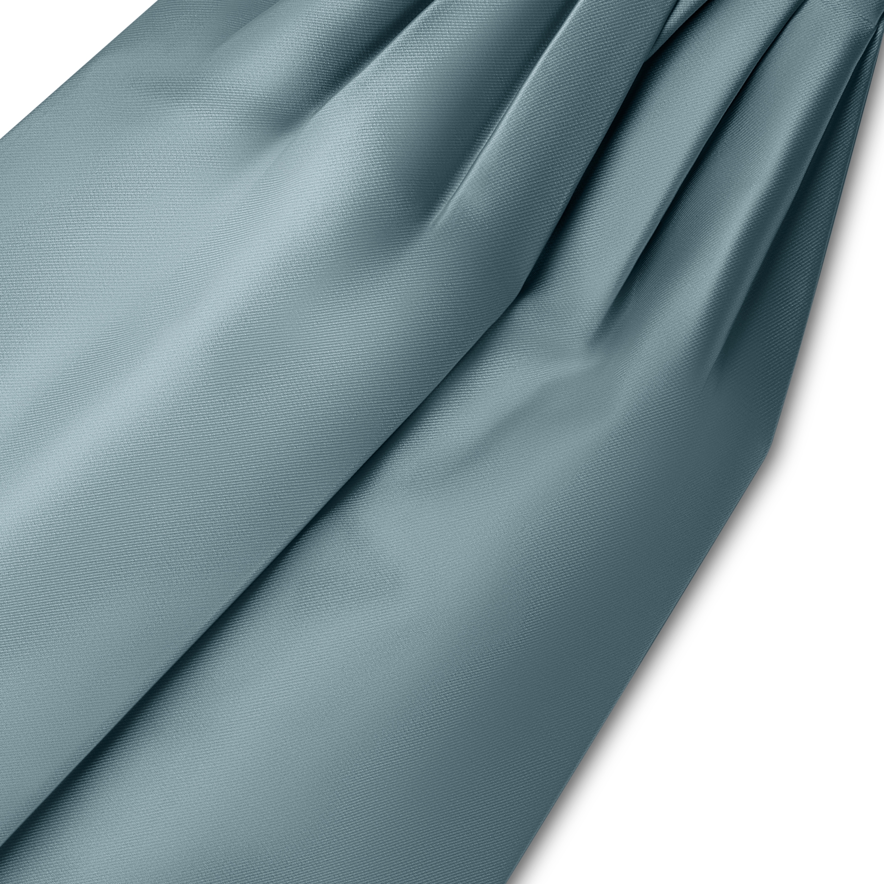 Kouřově šedá saténová kravatová šála - 2