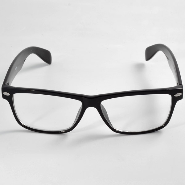 Sorte Stilrene Klart Glas Briller - 2