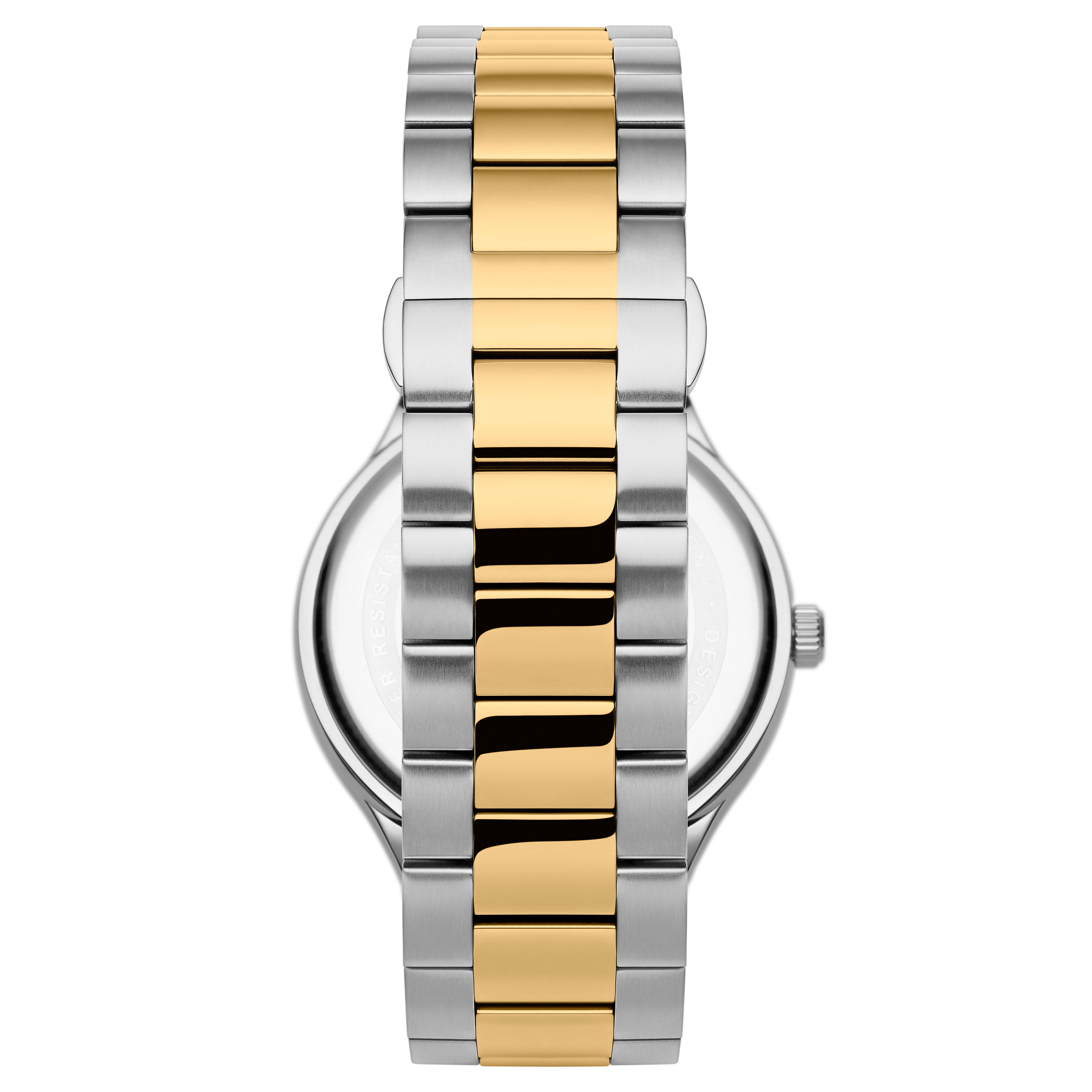 Ace | Silver & Gold-Tone Stainless Steel Quartz Movement Roulette Watch - 8