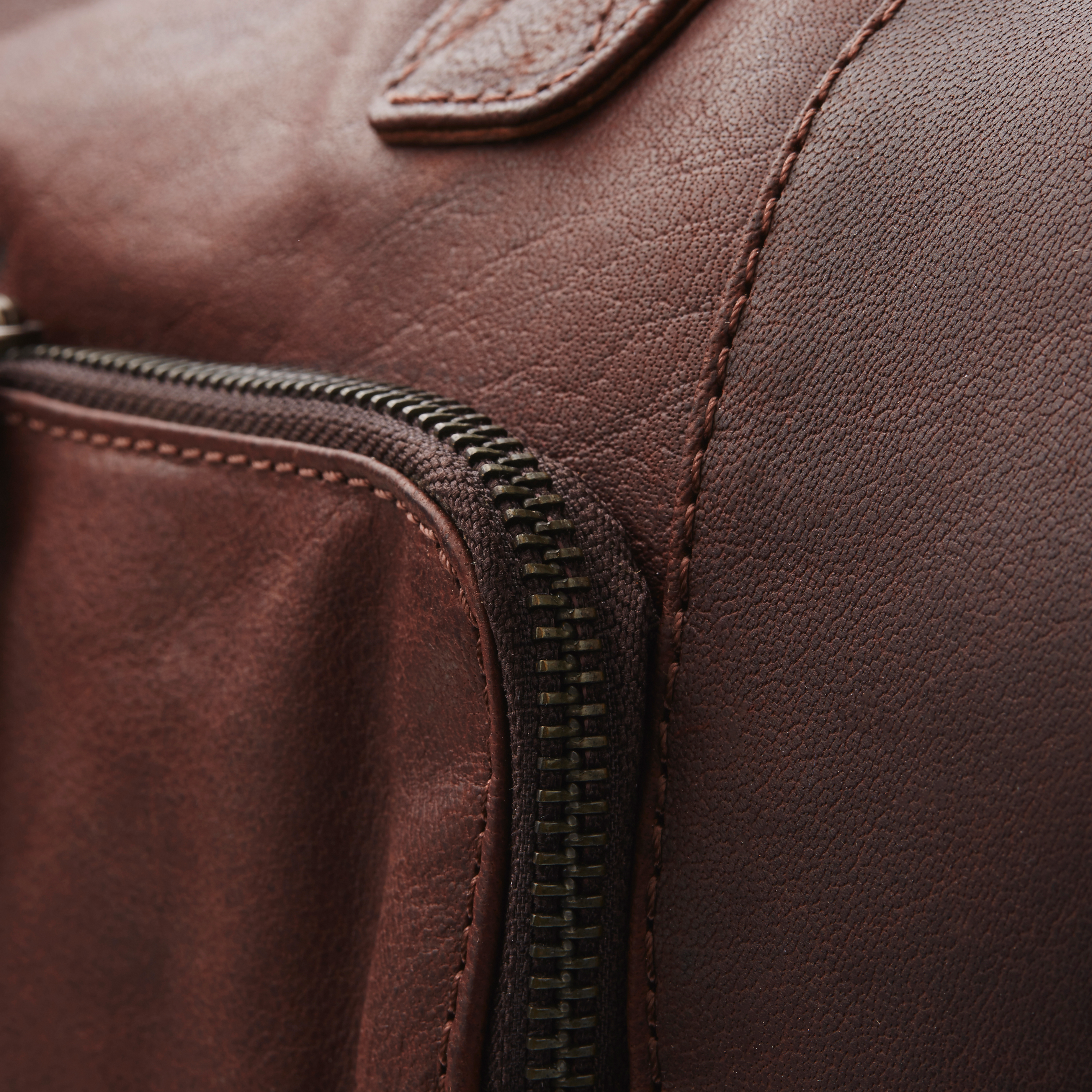Sac de voyage Oxford Classic en cuir marron - 8