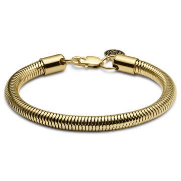 Essentials | 6 mm Gold-Tone Snake Chain Bracelet Essentials | 6 mm Gold-Tone Snake Chain Bracelet