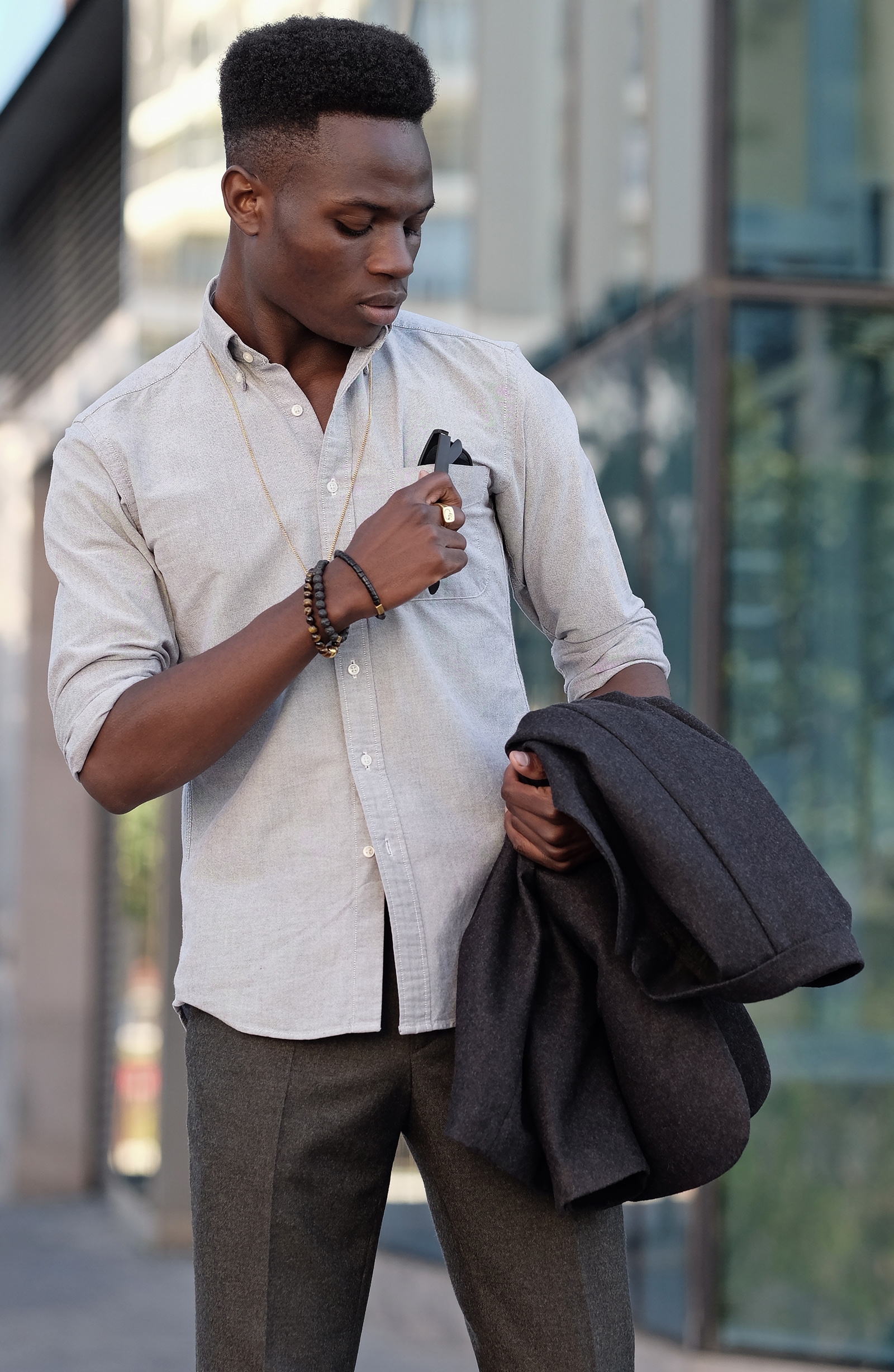 Tiger's Eye and Coconut Miro Bracelet - 6