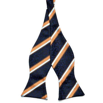 Dark Pattern Self-Tie Bow Tie