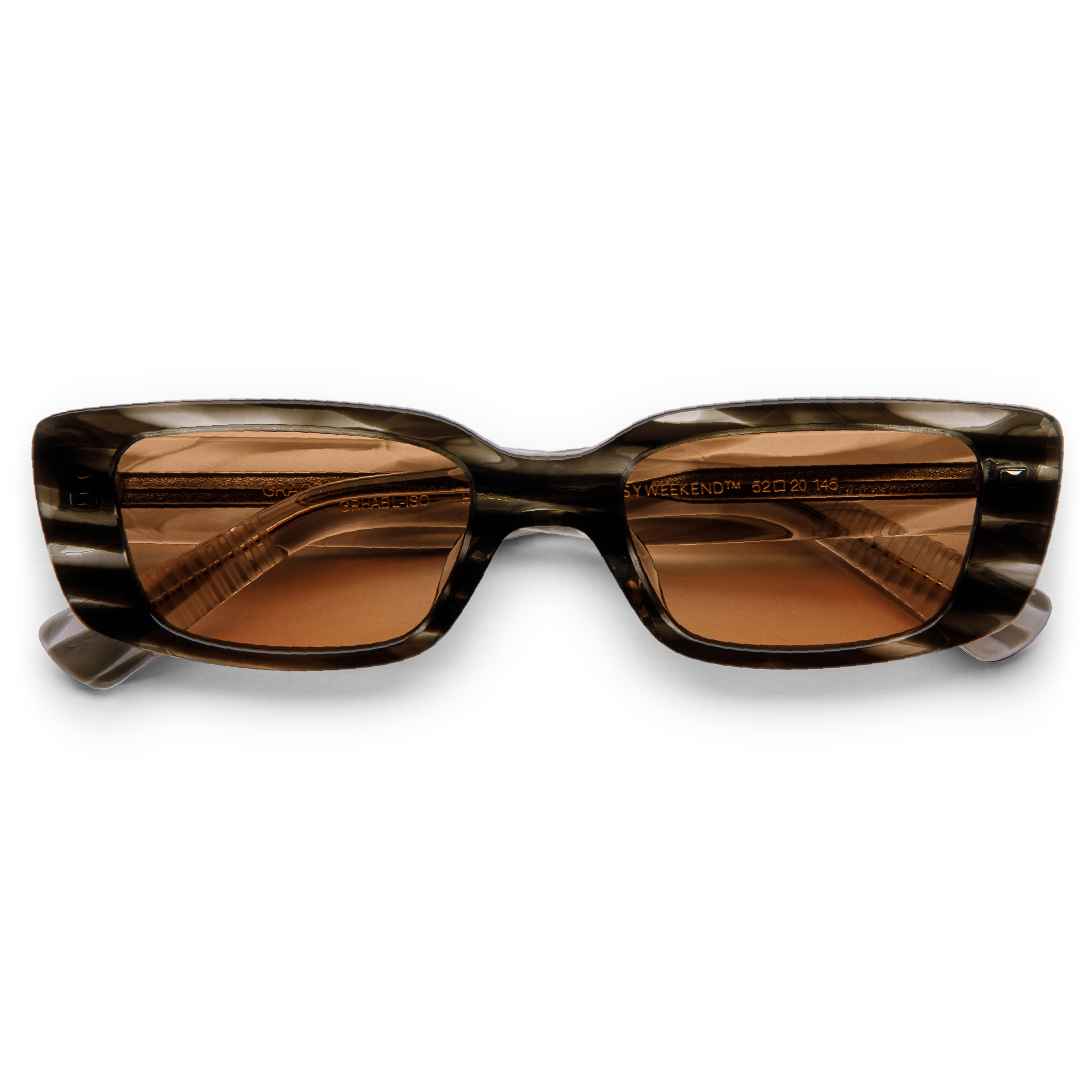 MessyWeekend | BLADE с рамка в цвят Havana и кехлибарени стъкла - 2