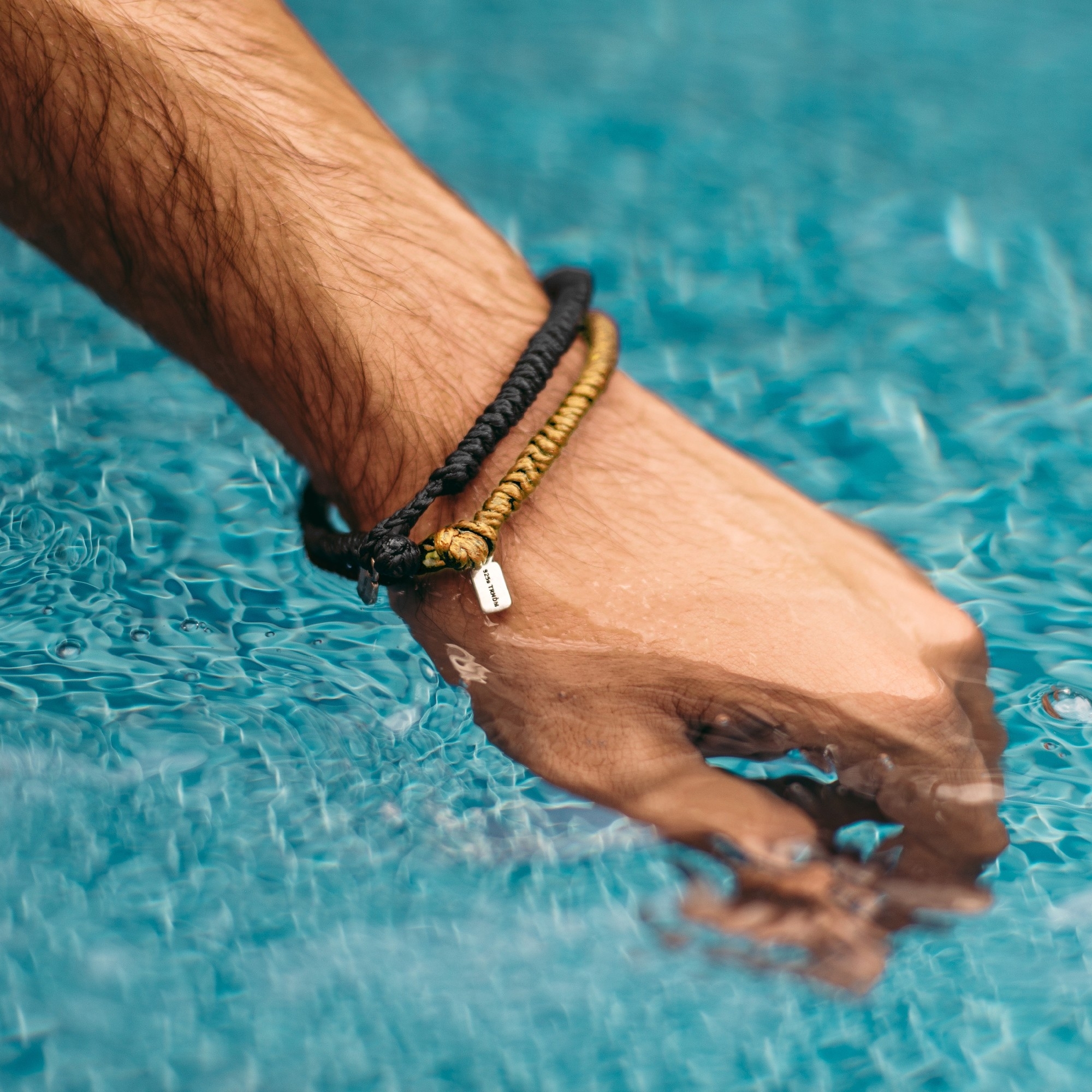 Bracelet noir Astor 925 - 5