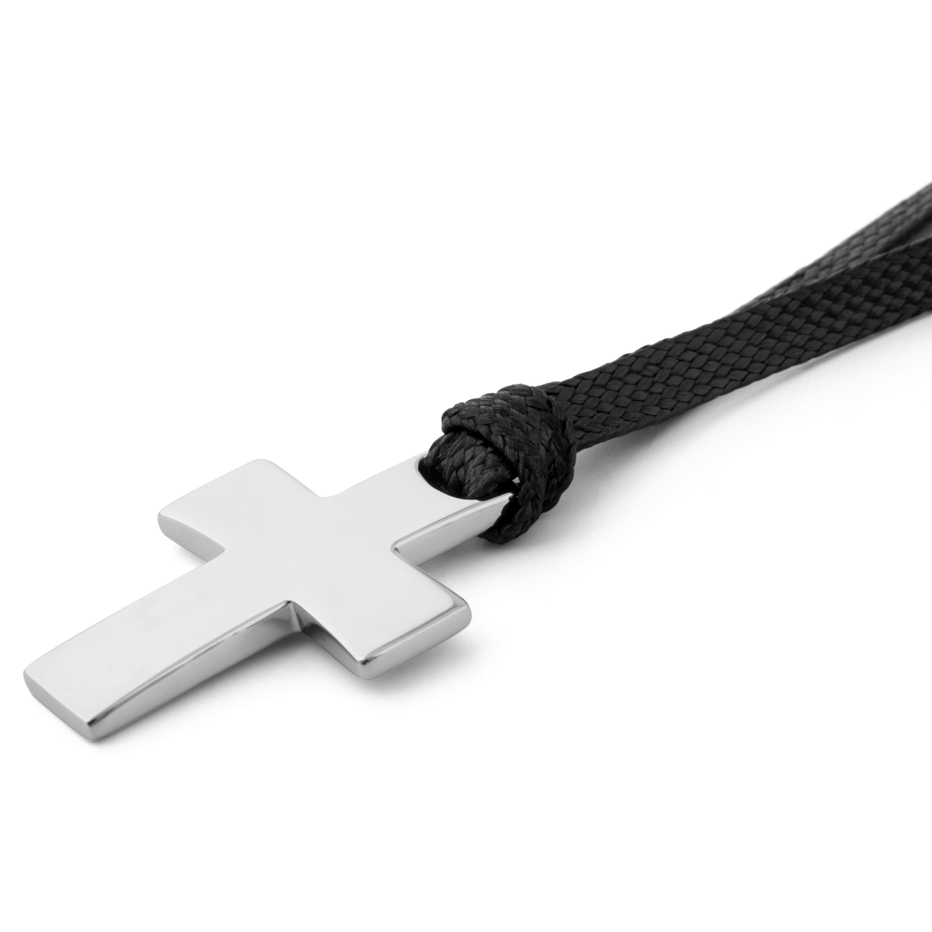 Klassische 925er Silber Kreuzkette - 2