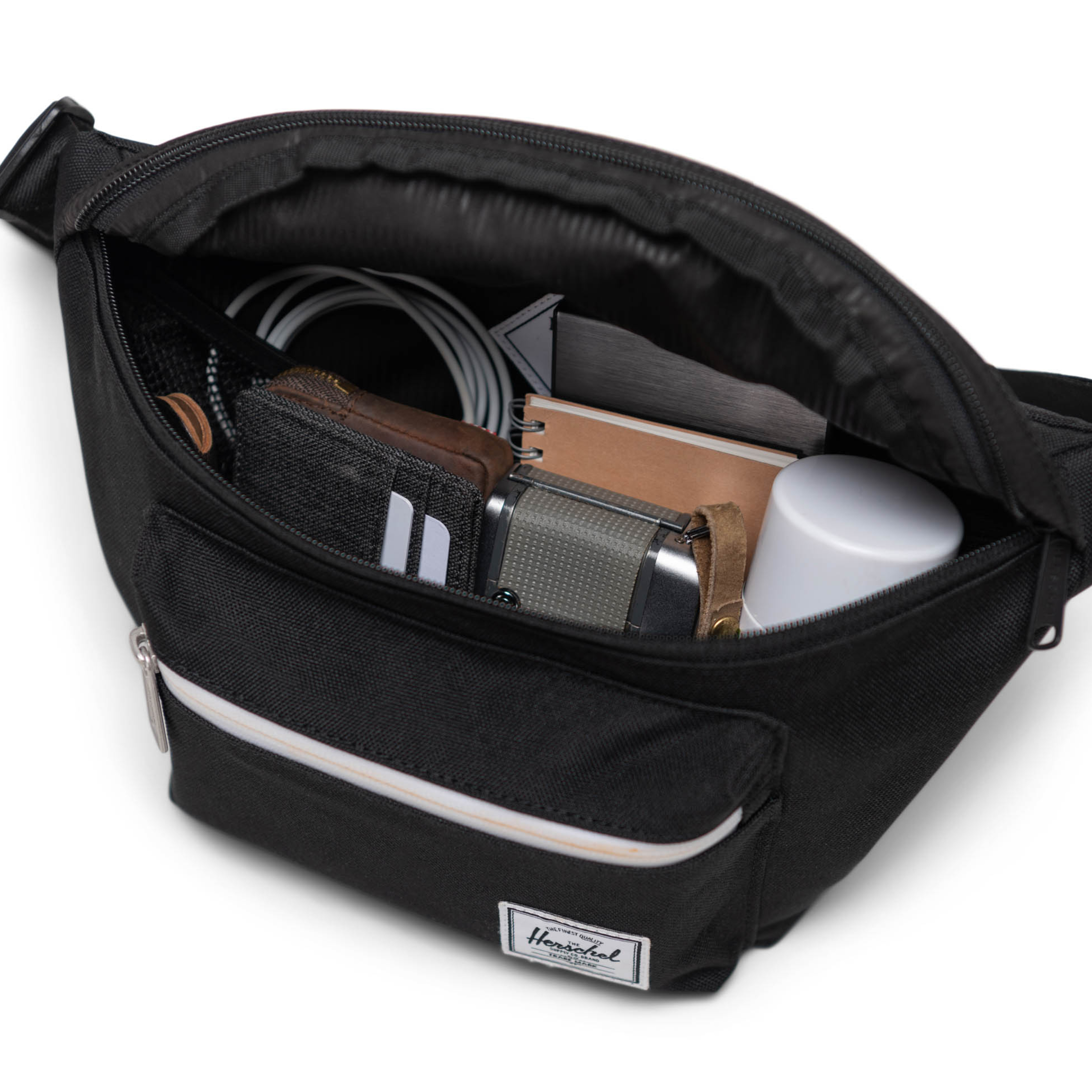 Herschel™ | Mala de Cintura Pop Quiz Preta - 5