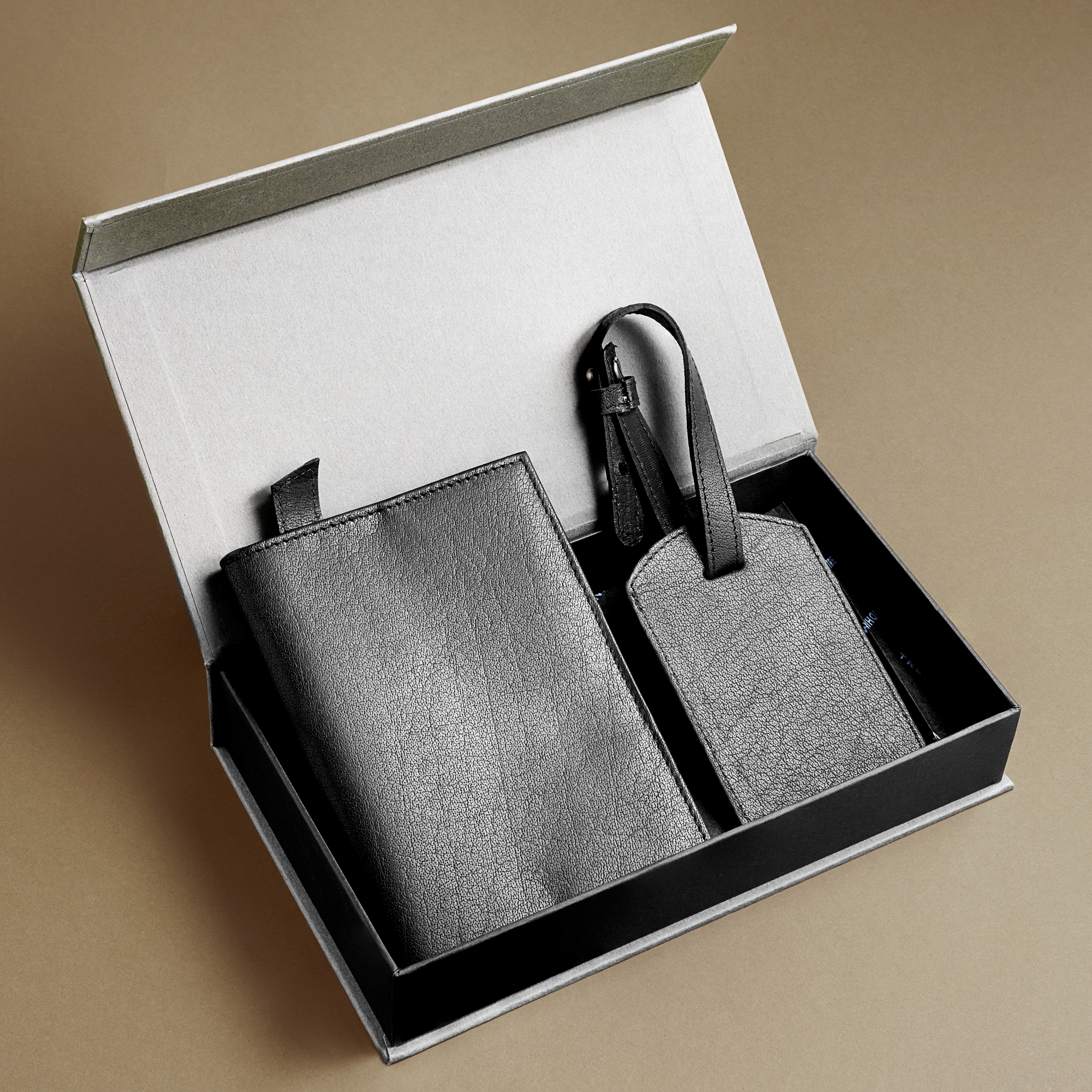 Gaveæske til Rejsende | Sort Læder - 3