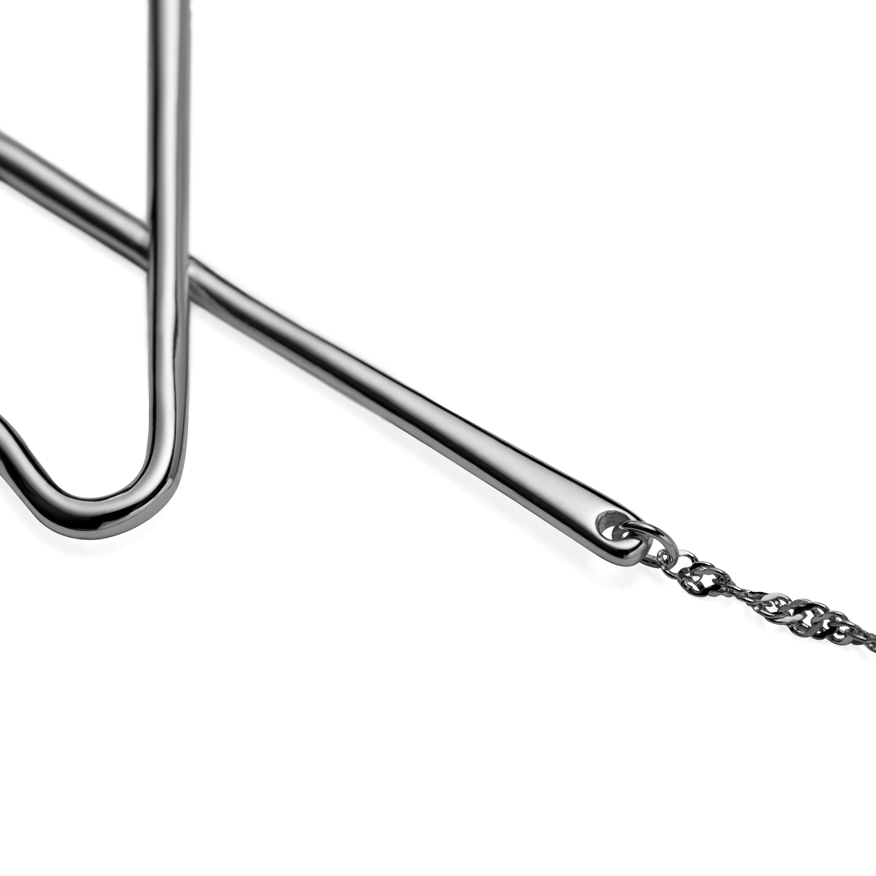 925s Silver Tie Chain - 4