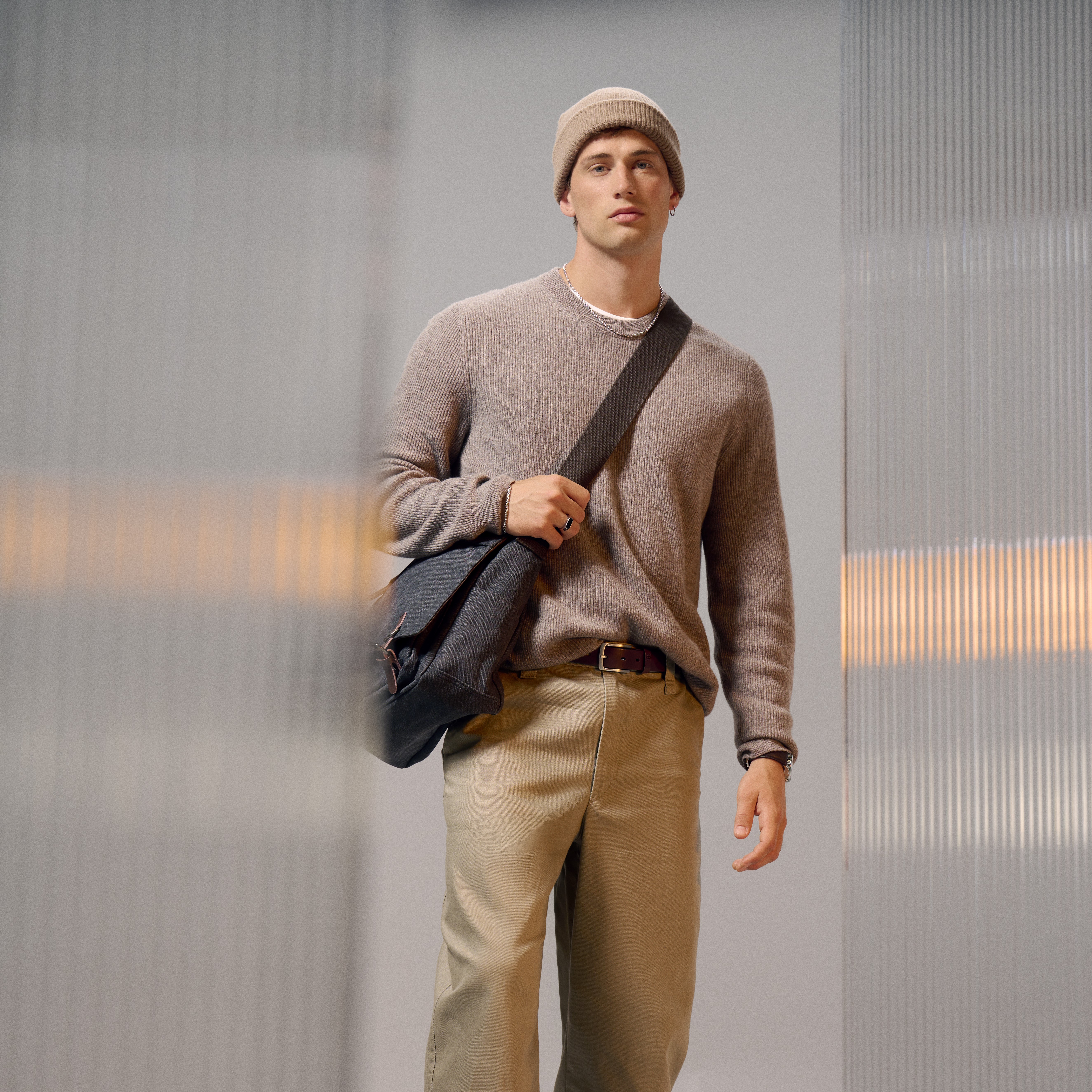 Nordic | Brūna adīta zvejnieka cepure - 5