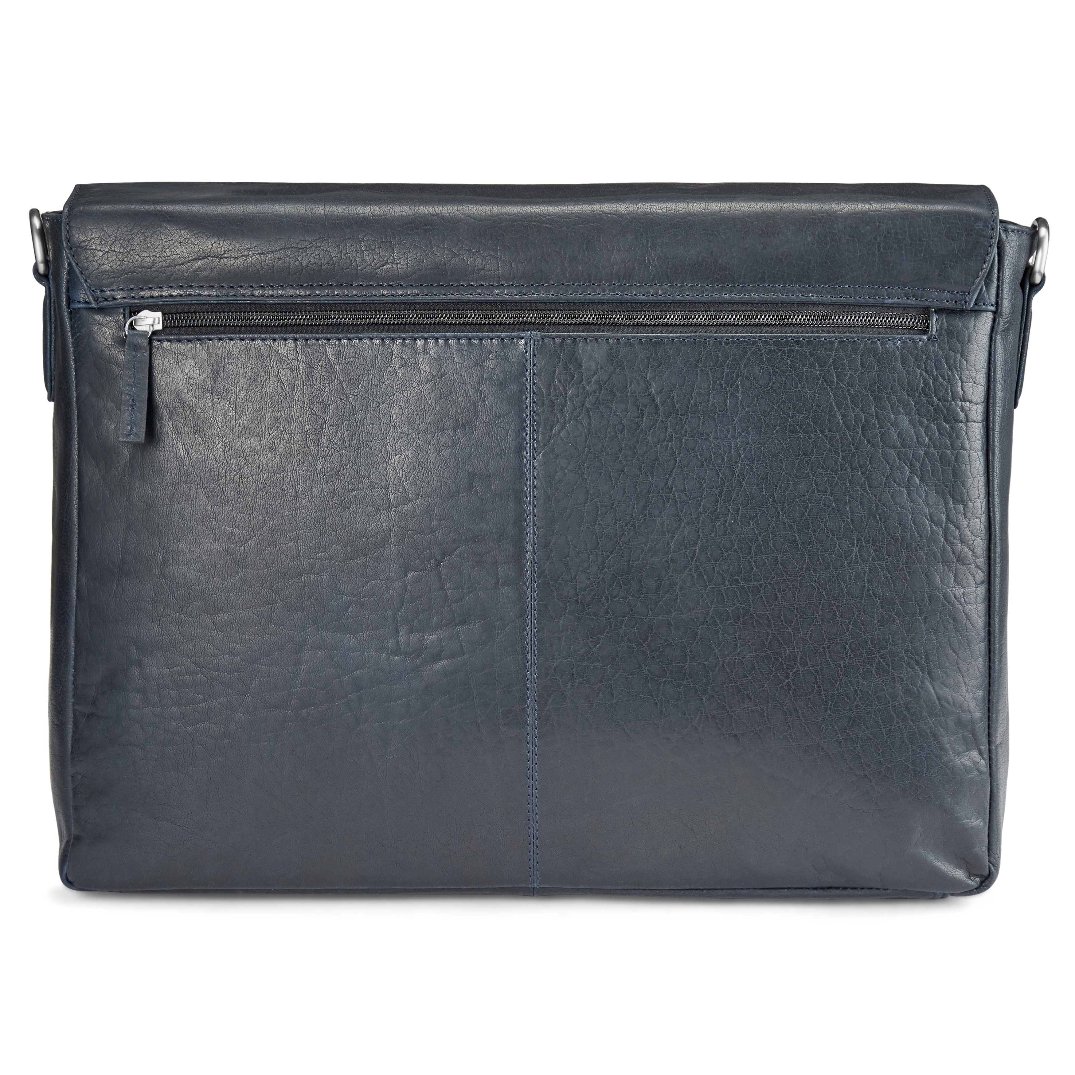 Ciemnogranatowa skórzana torba listonoszka Montreal - 3