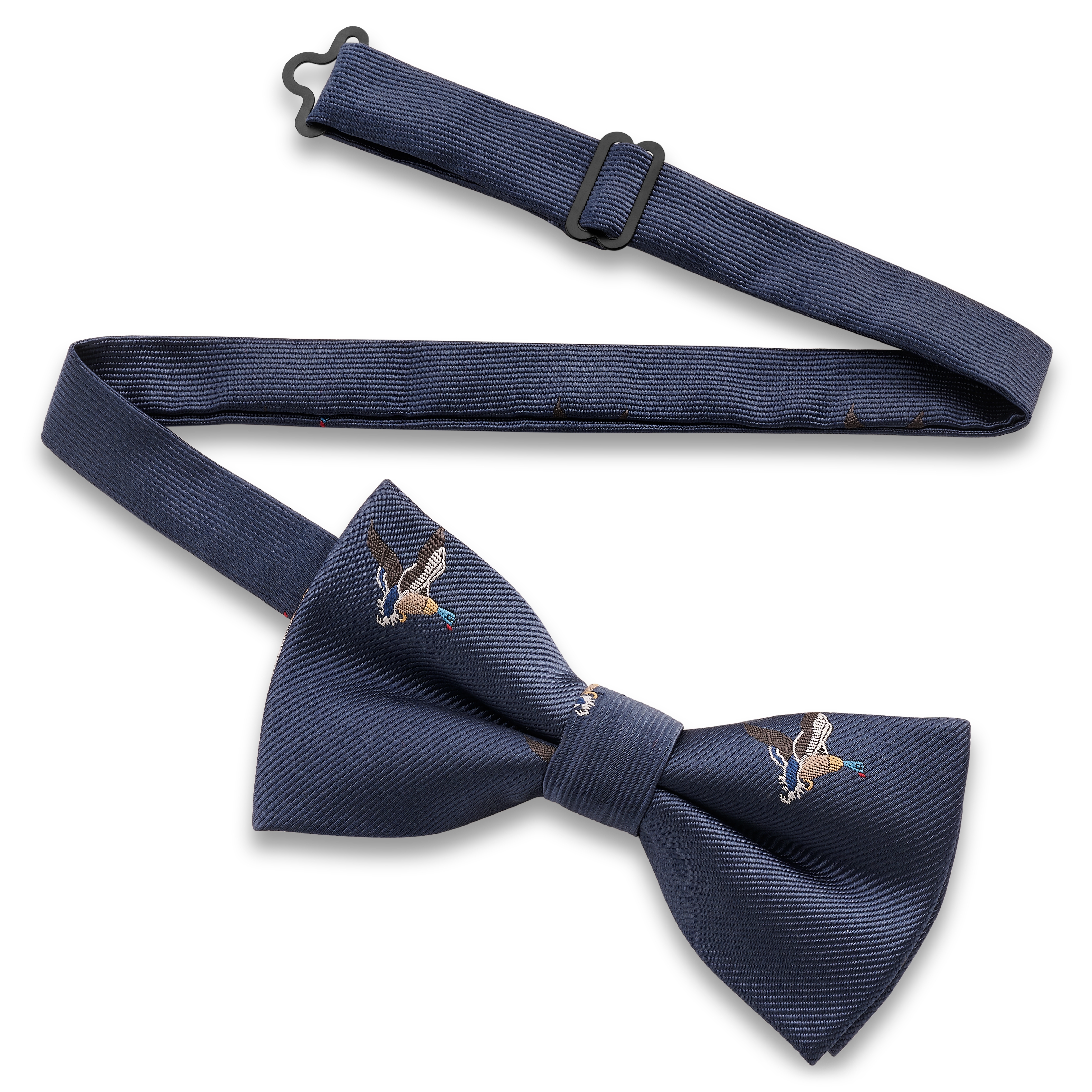 Zoikos | Laço Pré-atado Pato Azul-escuro - 2