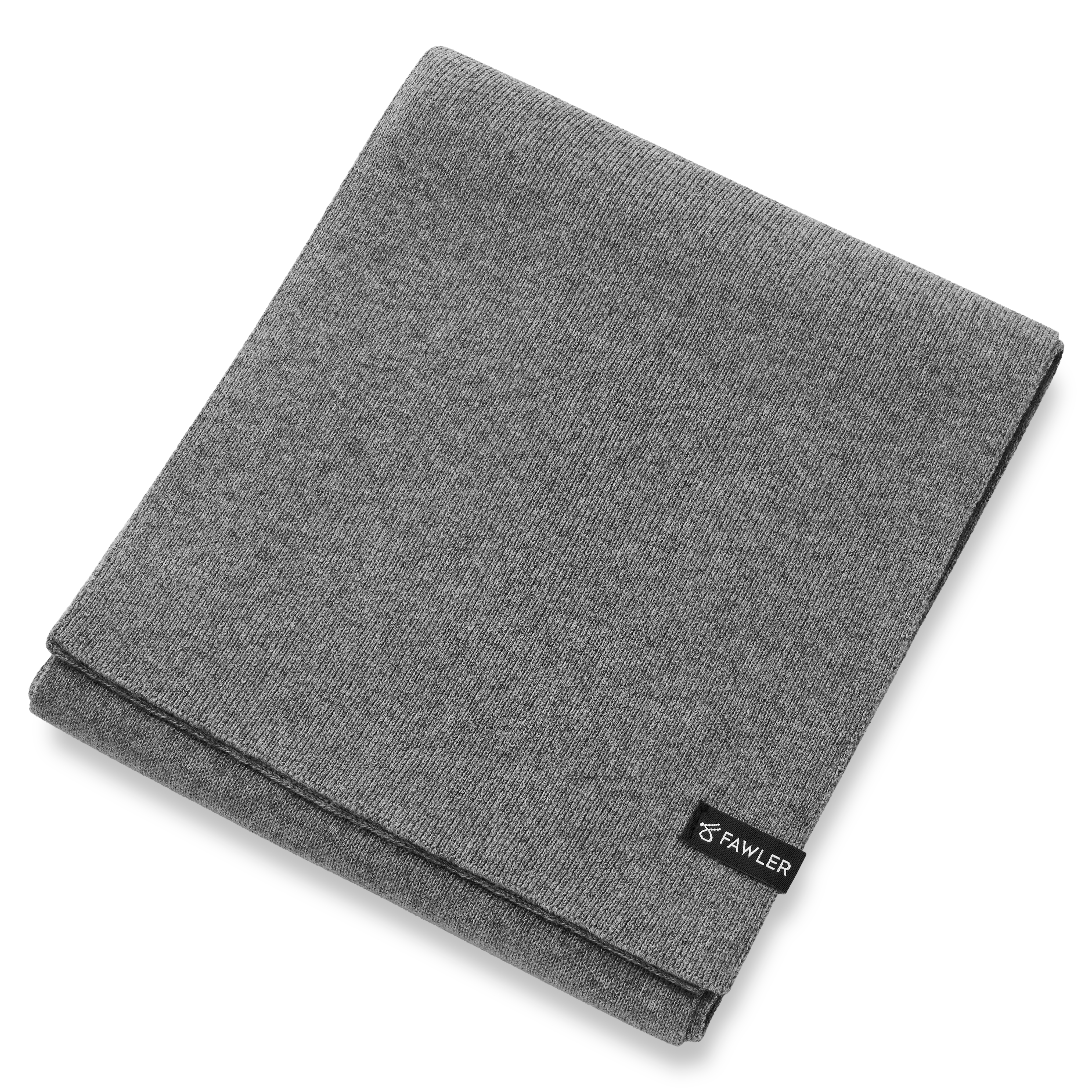 Kyler Kite | Dark Grey Organic Cotton Scarf - 2