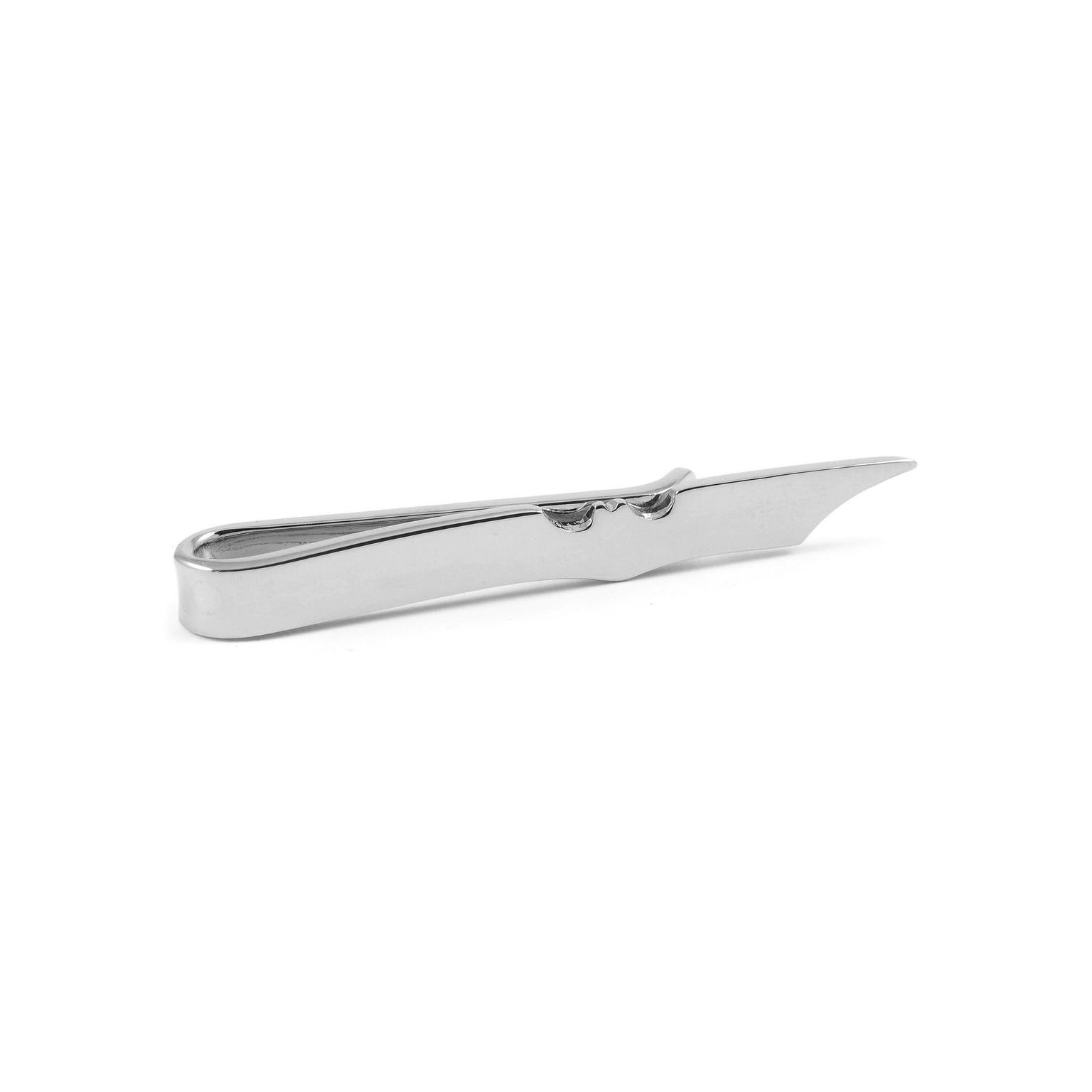 Silver-Tone Wing Tie Bar Silver-Tone Wing Tie Bar