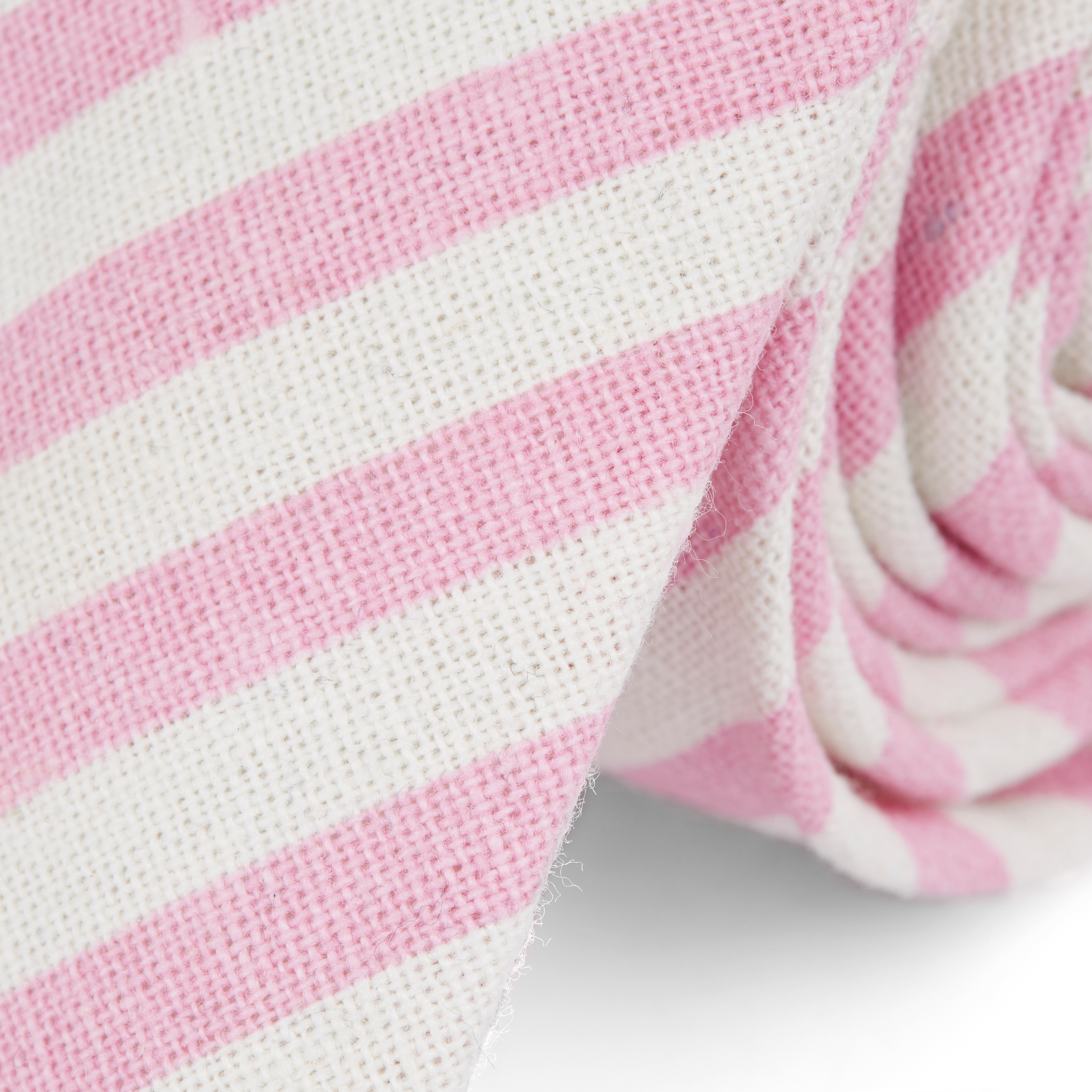 Weiß &amp; Rosa Gestreifte Krawatte - 2