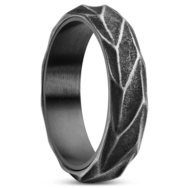 Pearce Crux Vintage en Zwarte Ring Pearce Crux Vintage en Zwarte Ring