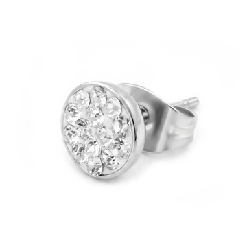 7 mm Glänzender Zirkonia Ohrring 7 mm Glänzender Zirkonia Ohrring