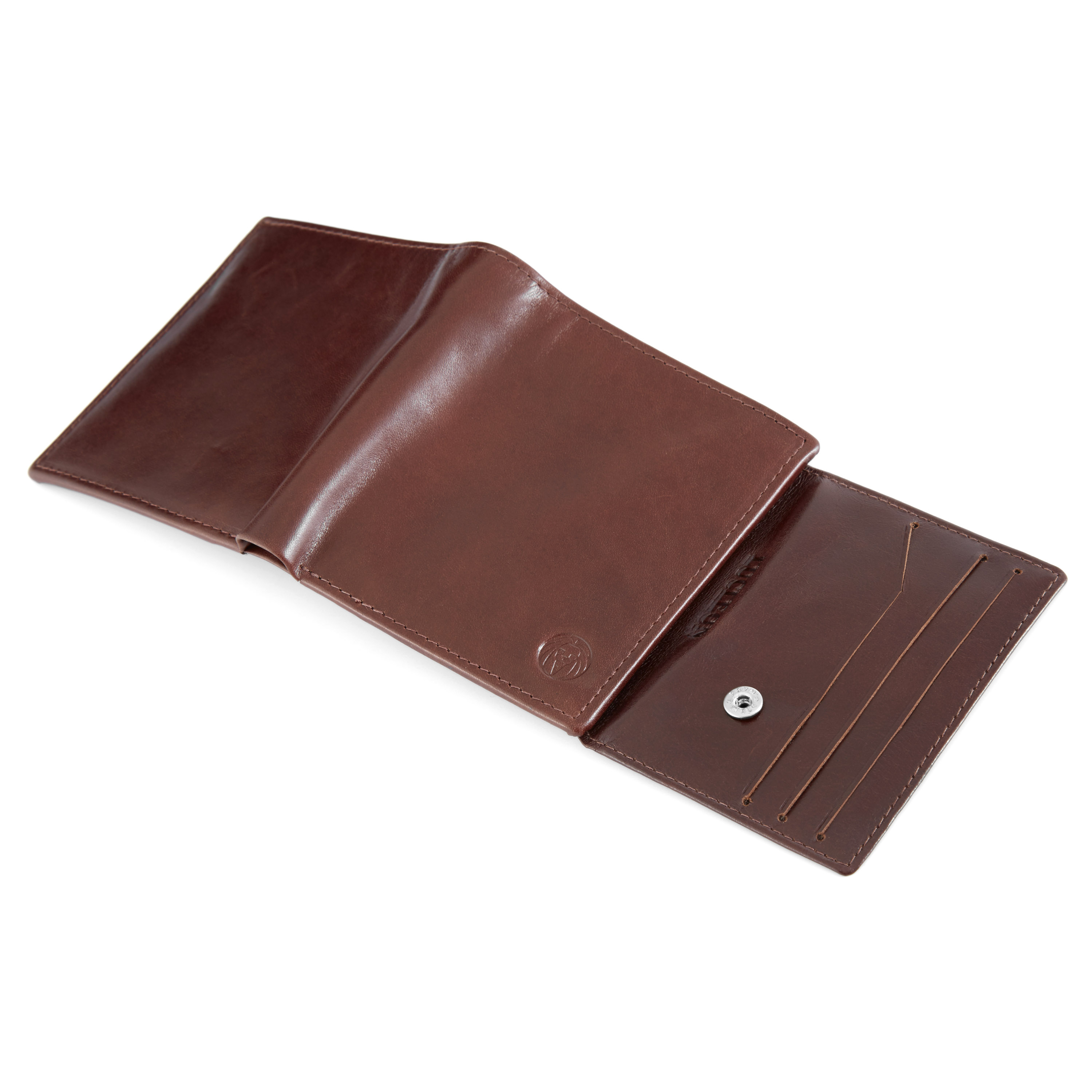 Landscape Brown Jasper Leather Wallet - 6