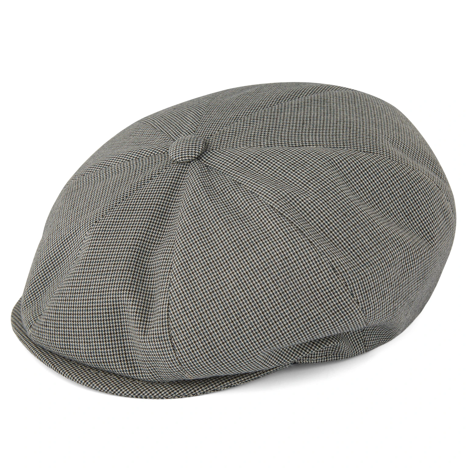 Spicchi Graue Hahnentrittmuster Newsboy Cap Spicchi Graue Hahnentrittmuster Newsboy Cap