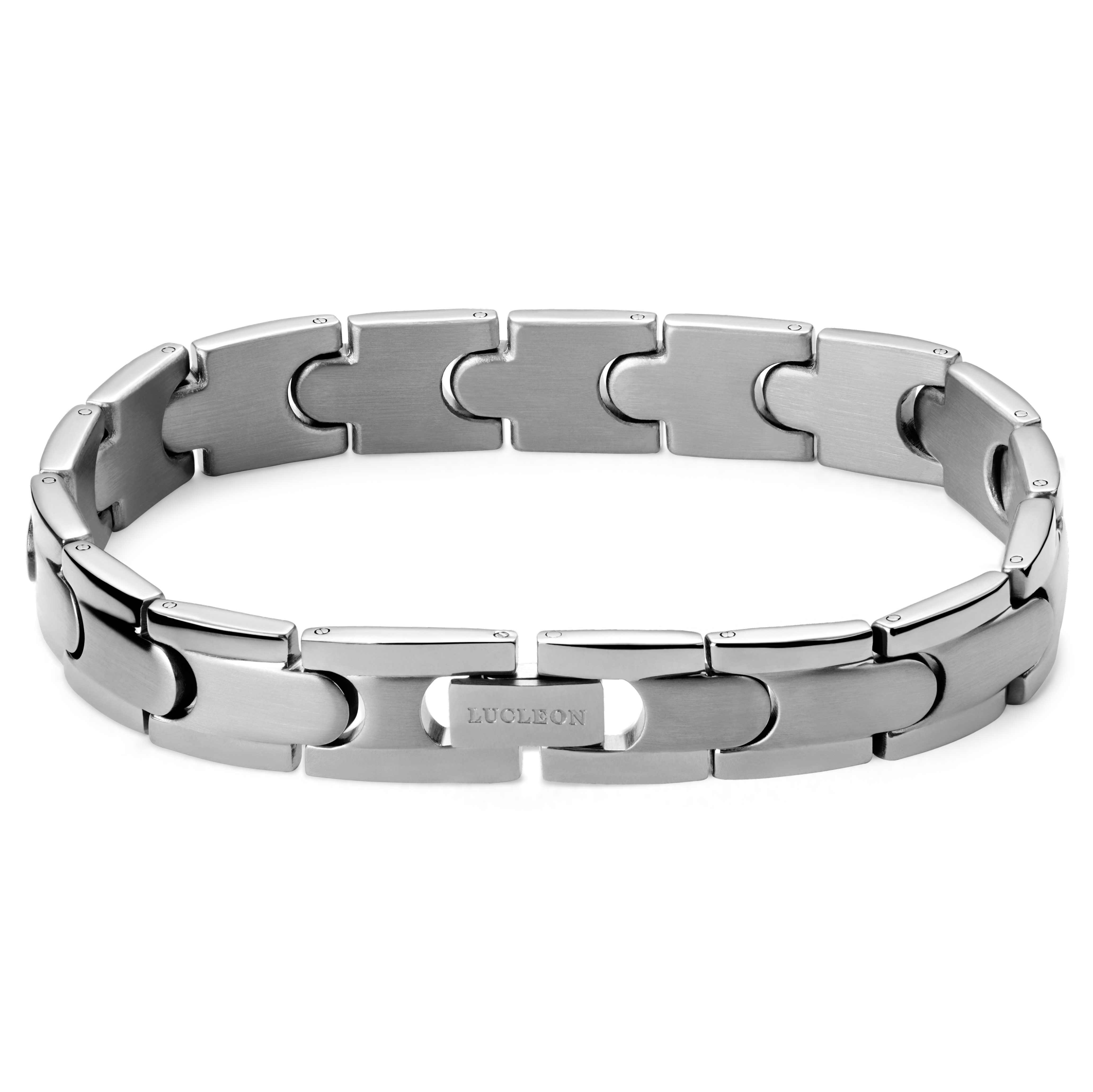 Lucleon Men's Engravable Thin Cuff Bracelet