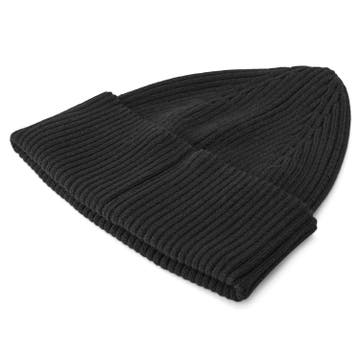 Black Kevin Kite Lightweight Organic Cotton Beanie Black Kevin Kite Lightweight Organic Cotton Beanie