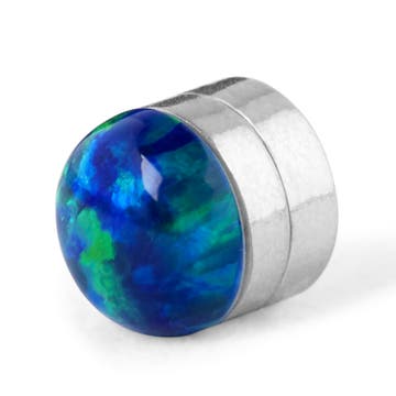 5mm Blue Earth Magnetic Earring 5mm Blue Earth Magnetic Earring