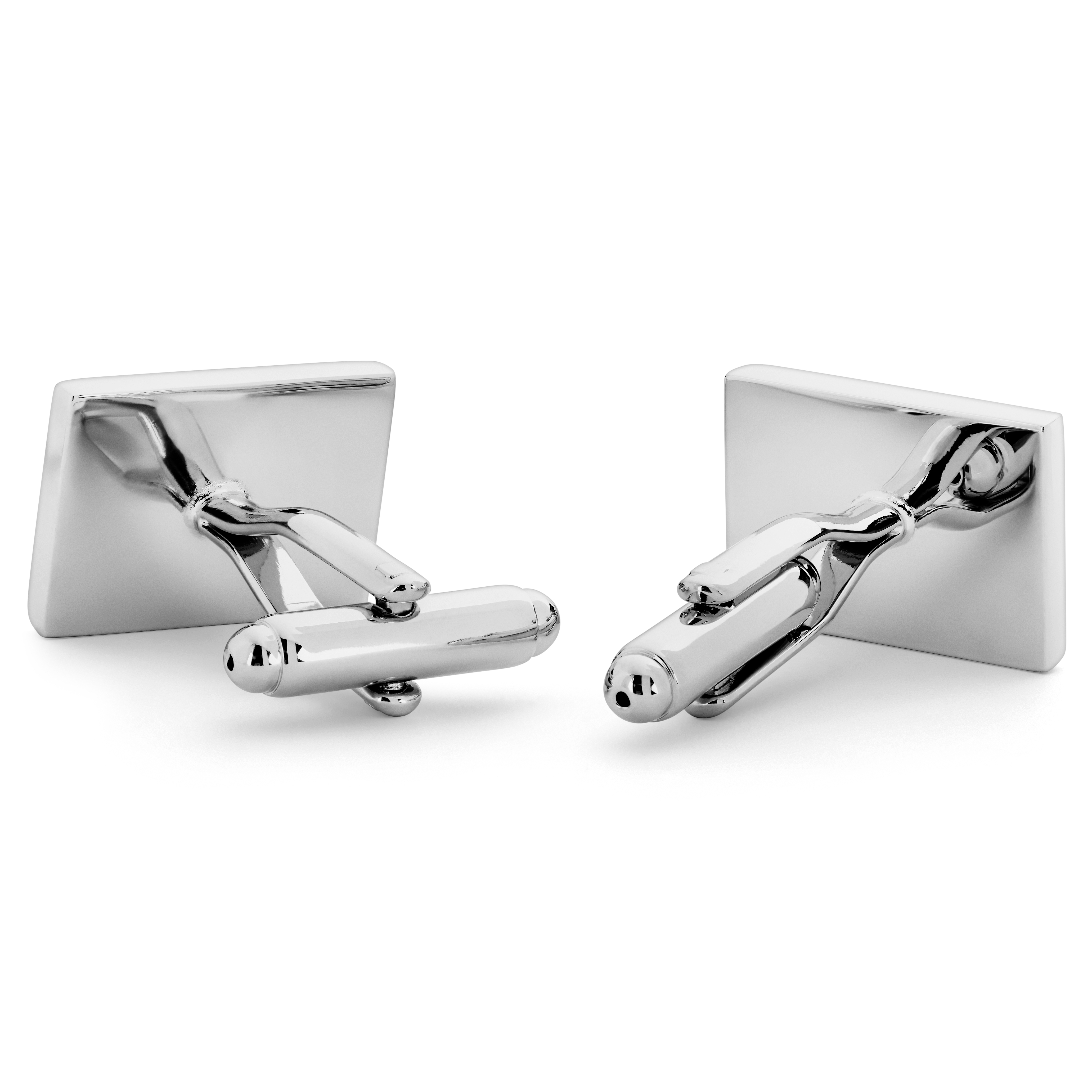 Meraklis | Ασημί Μανικετόκουμπα Κουμπιά Πληκτρολογίου - 2