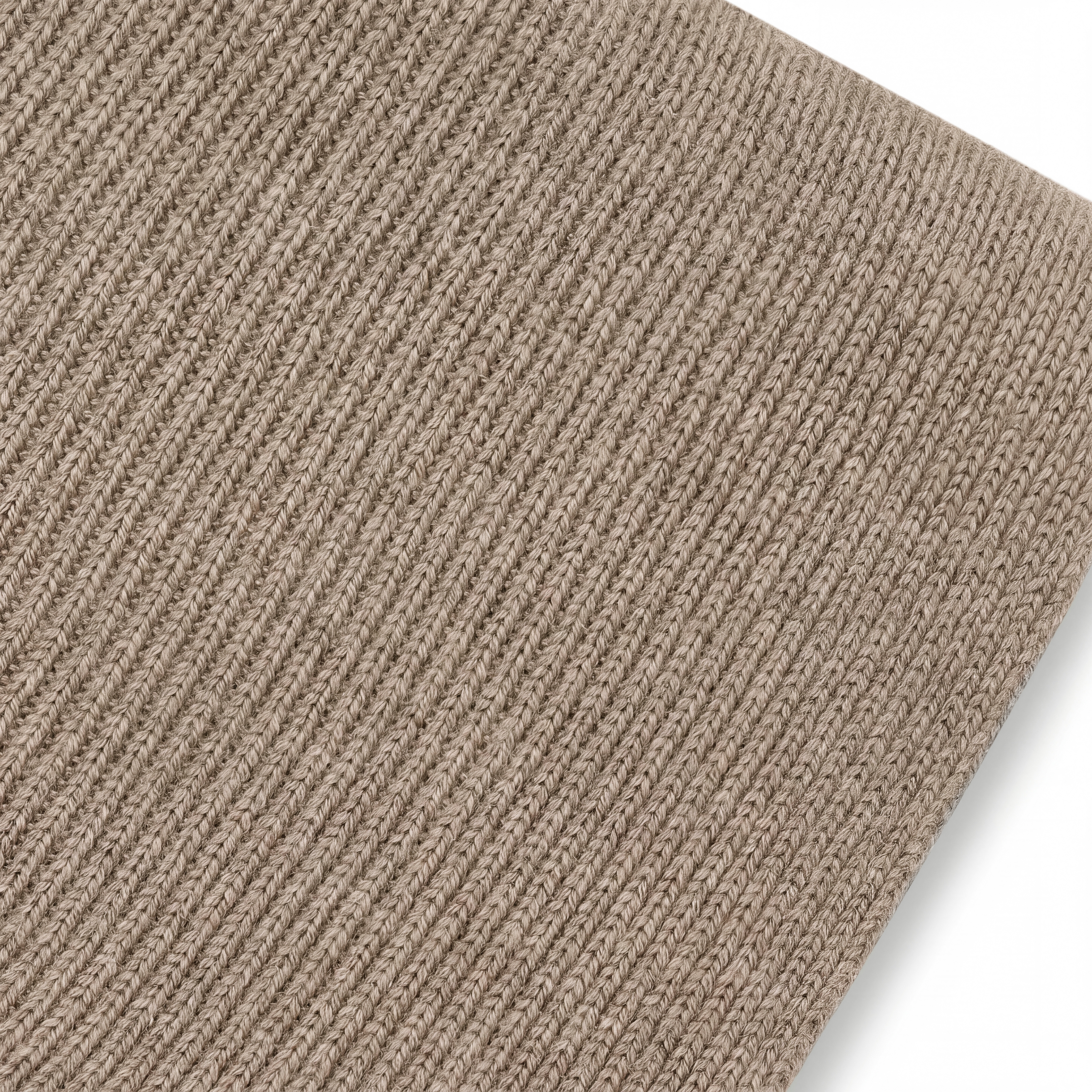 Lumi | Szalik w kolorze taupe o melanżowym splocie - 5