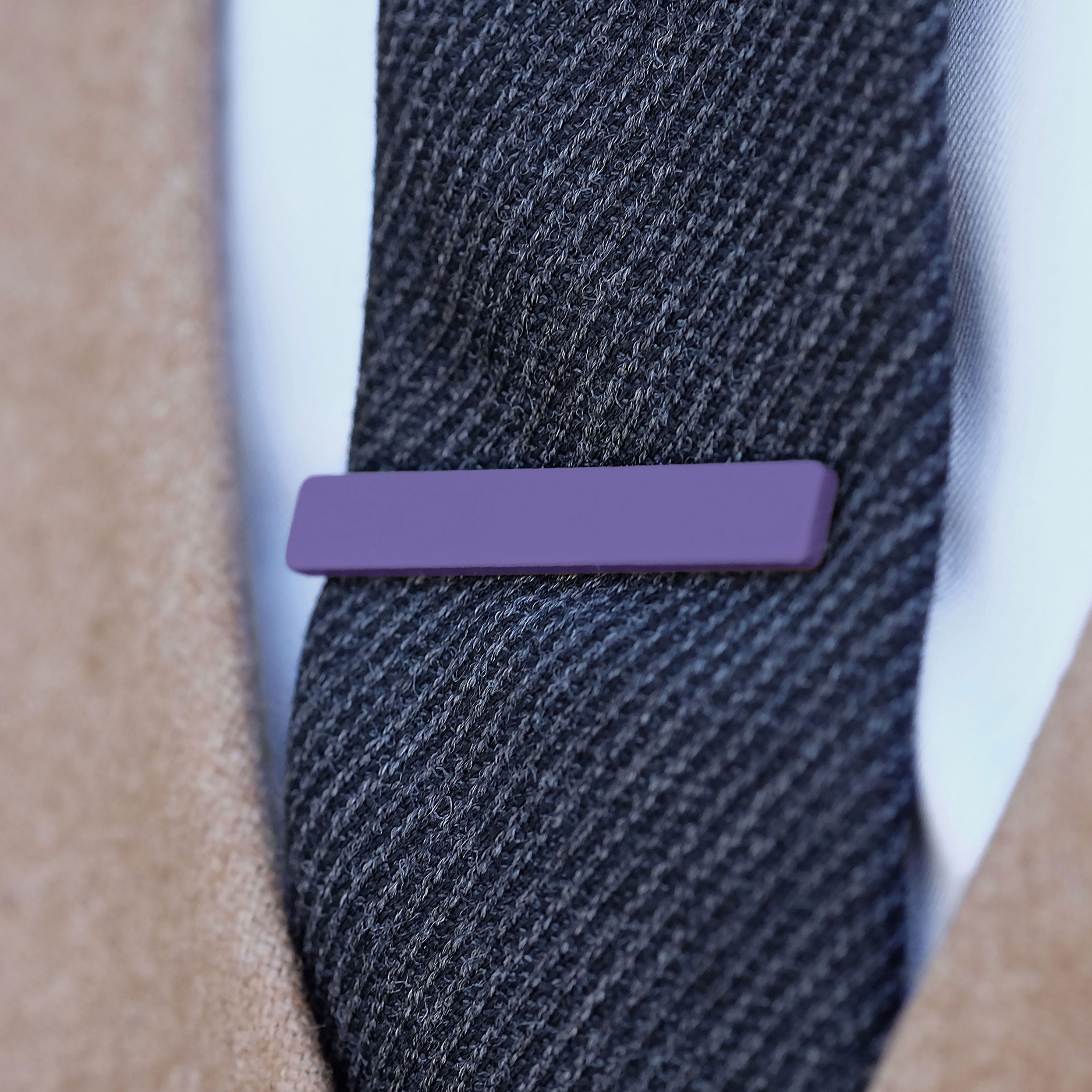 Kuze Lila Krawattenklammer - 4