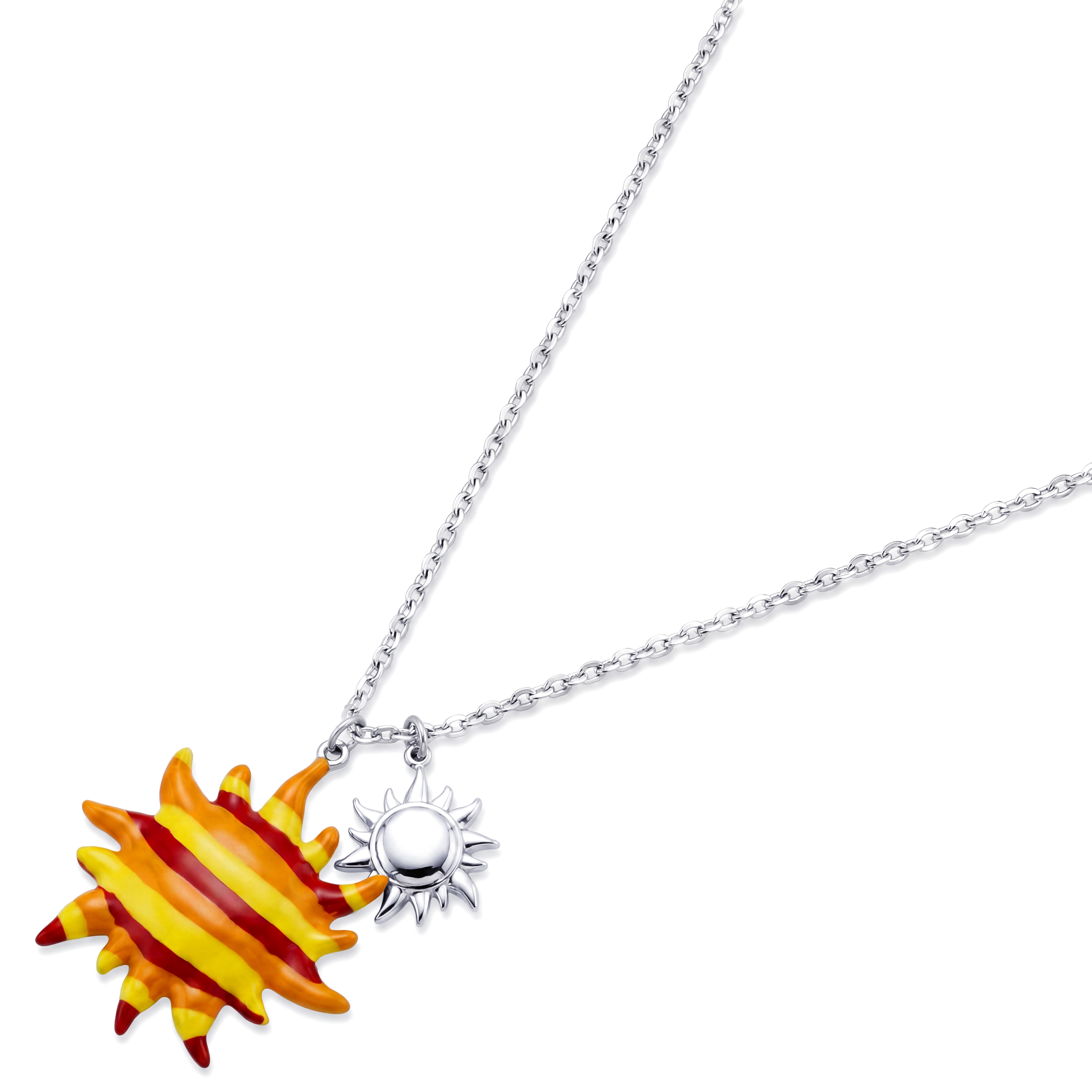 Pearlmania | Collier Sunset Glow avec pendentif en acier inoxydable - 5