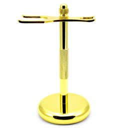 Gold-Tone Classic Shaving Stand - 3 - gallery