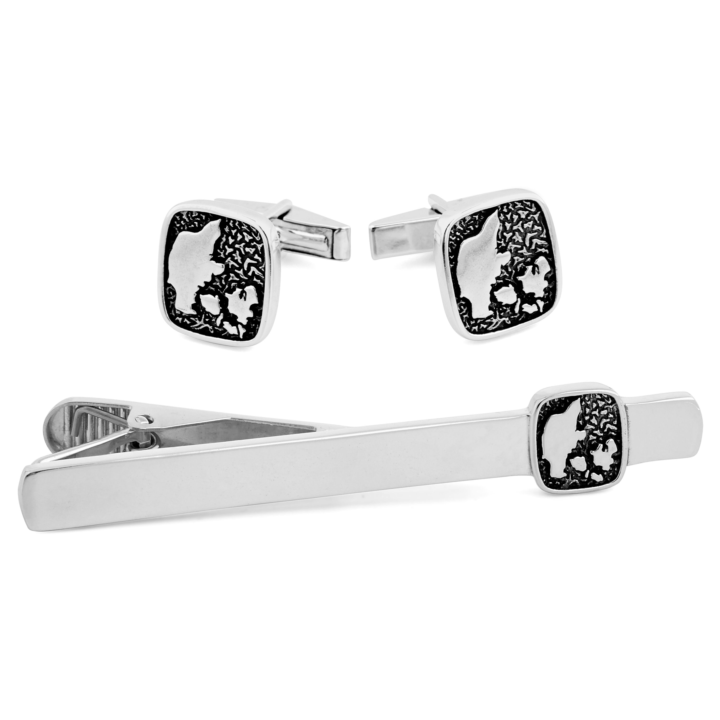 Danish Tribute 925s srebrni komplet - 1