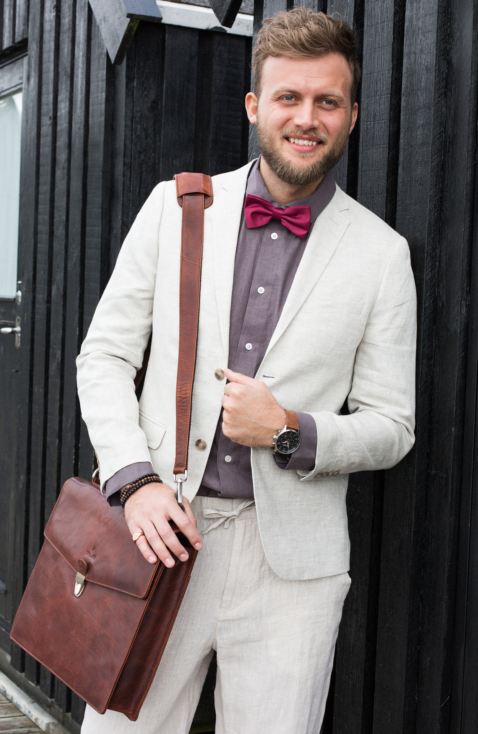 Roségoldfarbener Mason Ring - 5