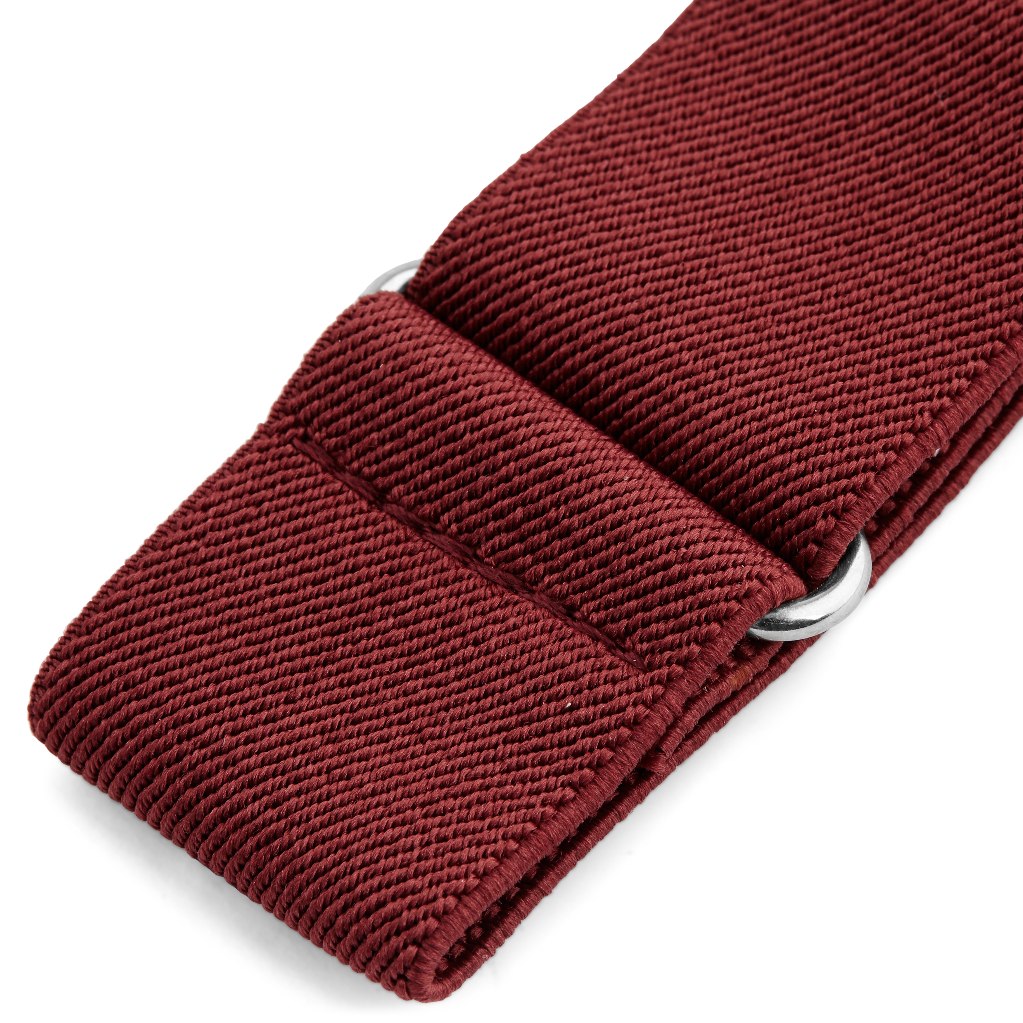 Wide Burgundy Sleeve Garters - 2