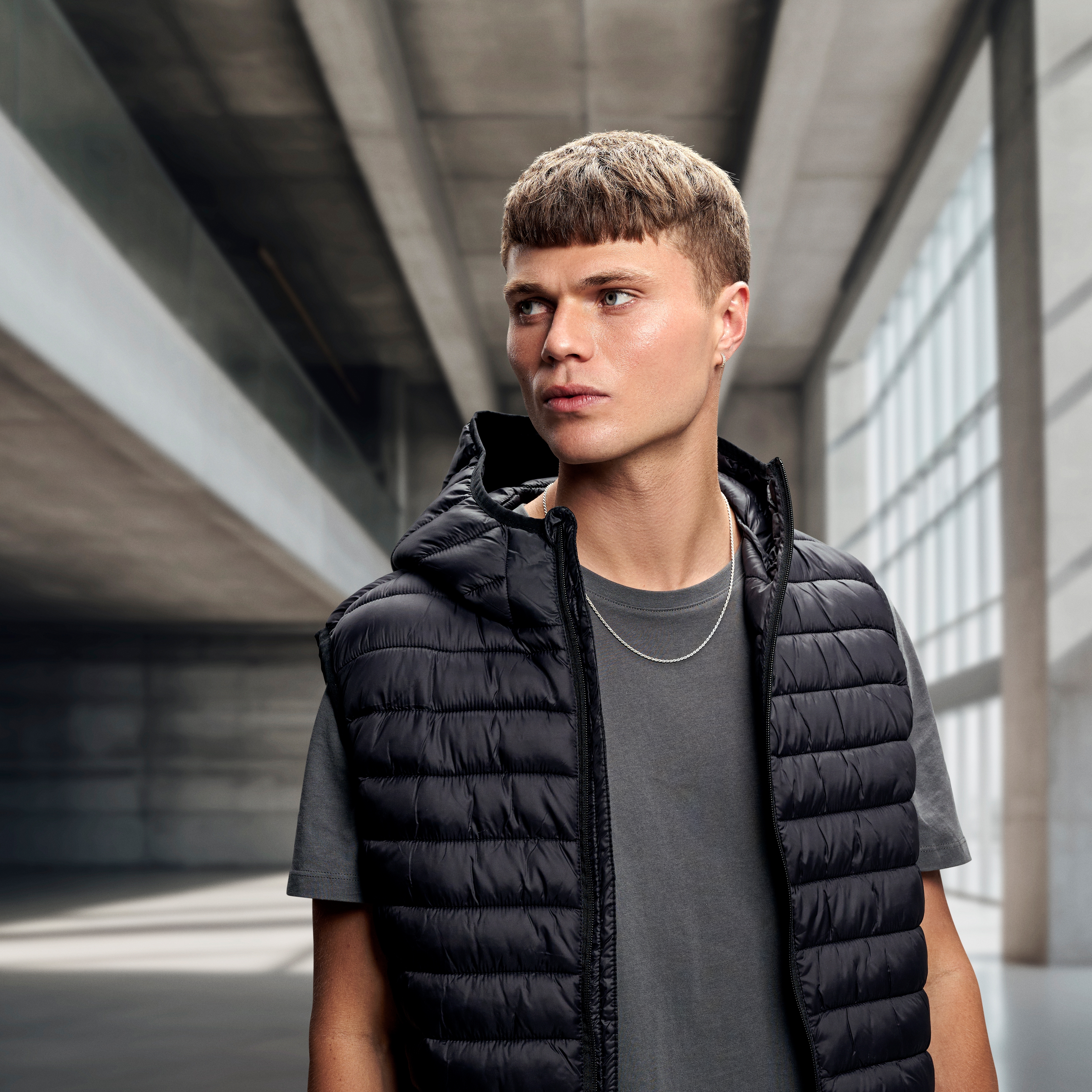 Argentia | 925s | 2 mm Rodiumplätterat Repkedjehalsband i Sterlingsilver - 4