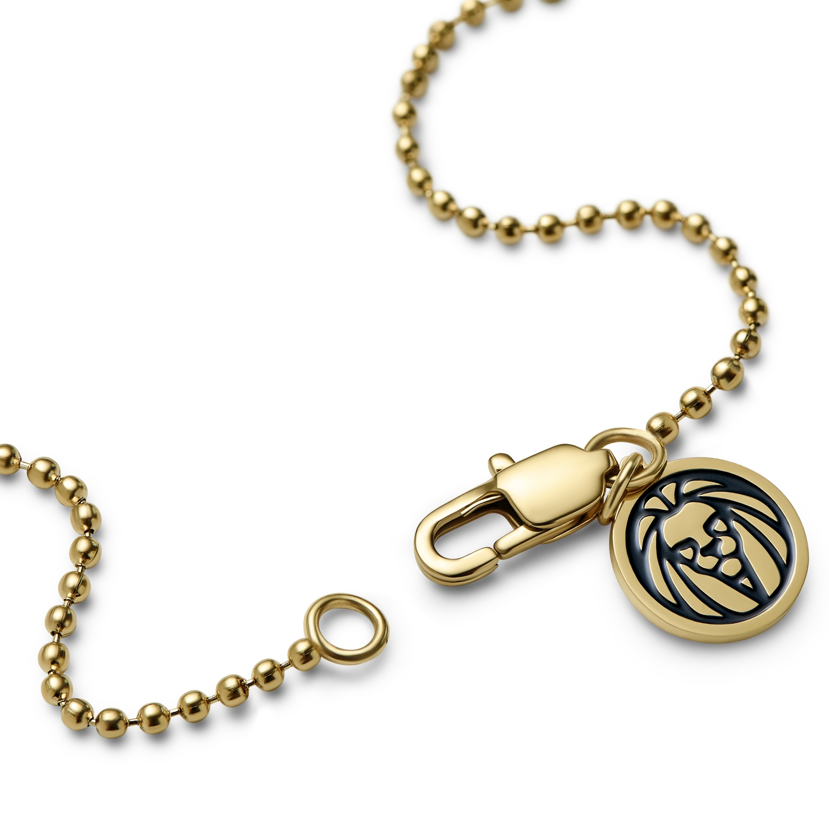 Essentials | 1.6 mm Gold-Tone Ball Chain Bracelet - 6