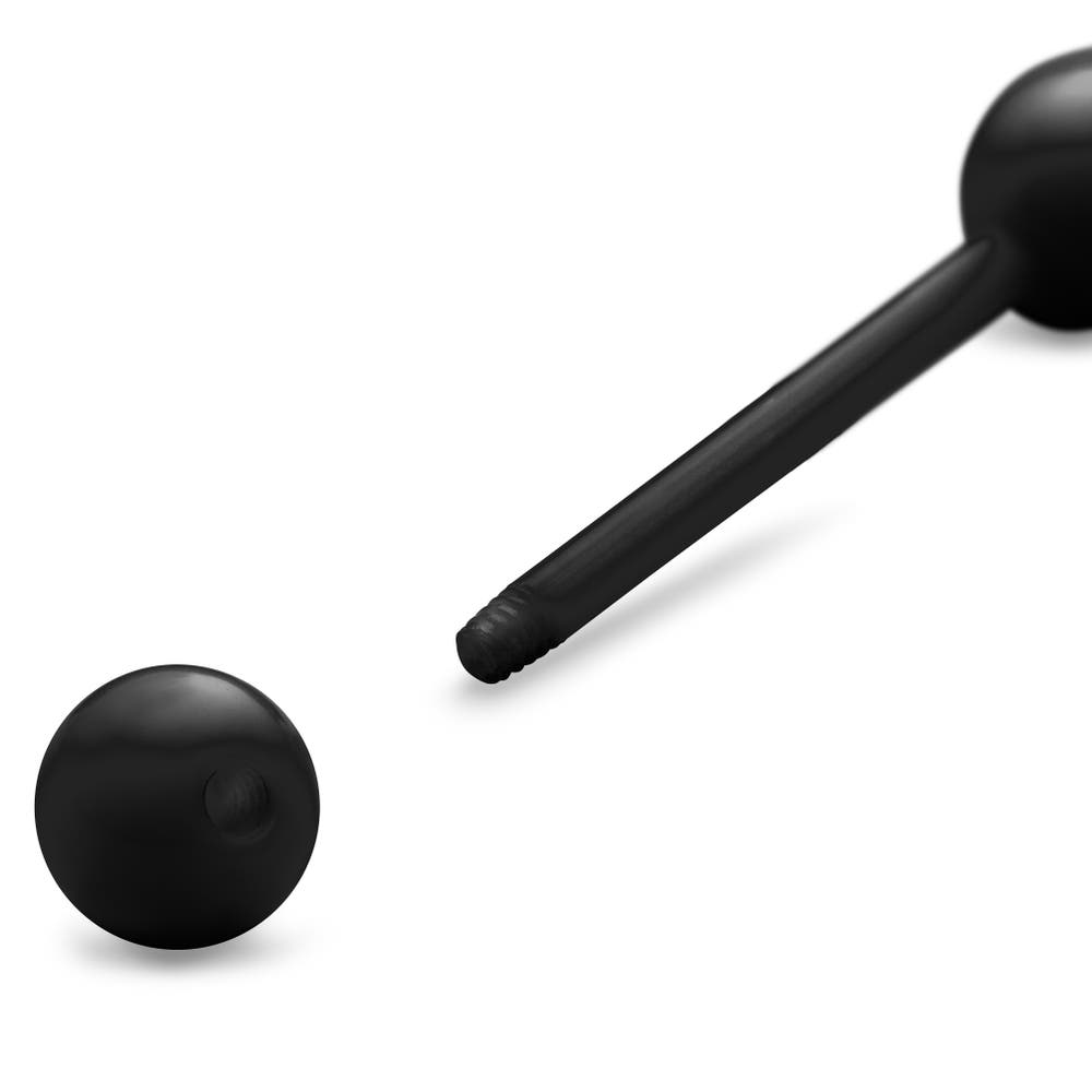hover: 16 mm Svart Flexibel Barbell i Akryl hover: 16 mm Svart Flexibel Barbell i Akryl