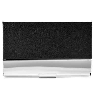 Stylish Black Leather Credit Card Holder Stylish Black Leather Credit Card Holder