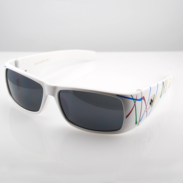 Hvide Grafitti Solbriller - 1