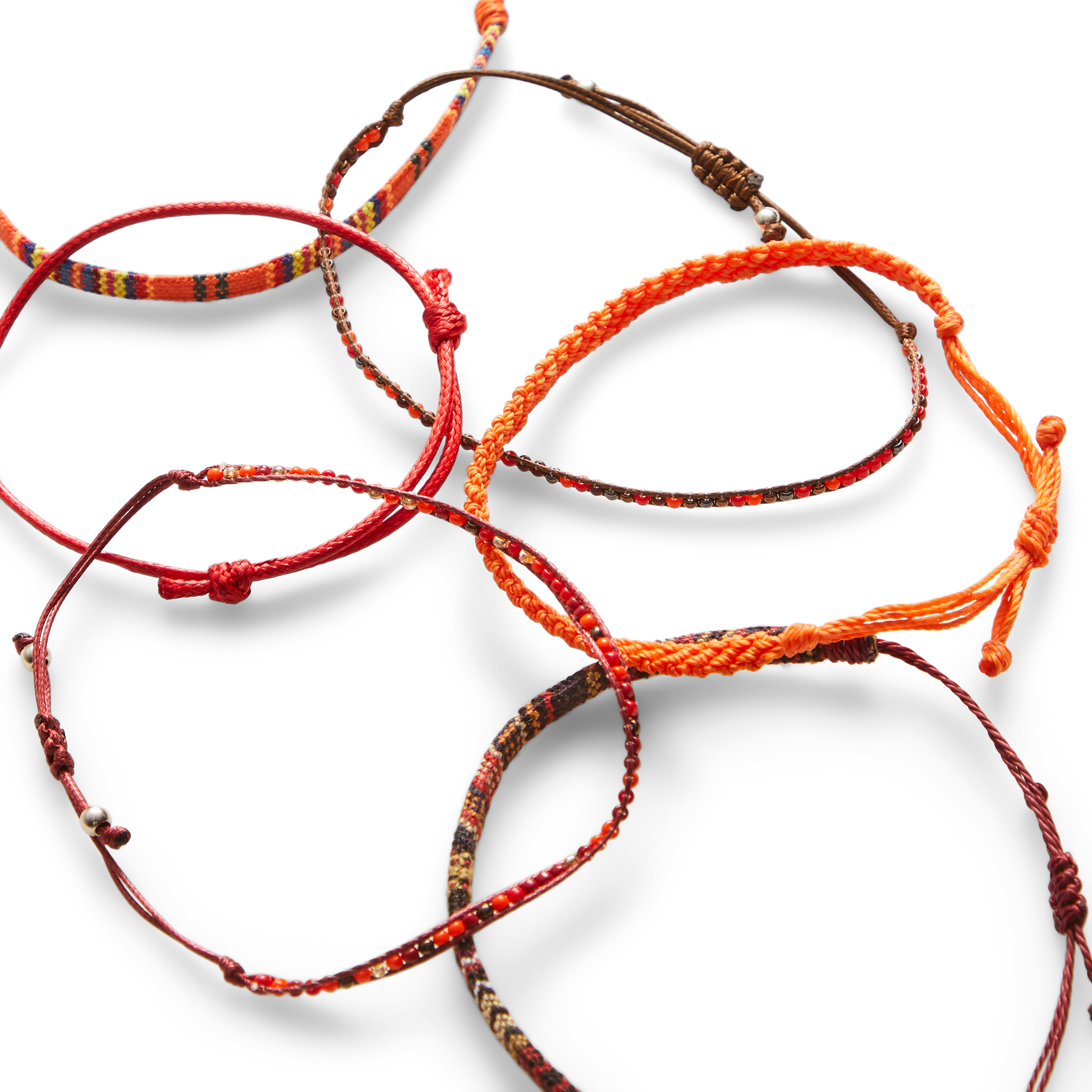 Amalfi | Syracuse Set de 6 bracelets zeste d'orange - 2